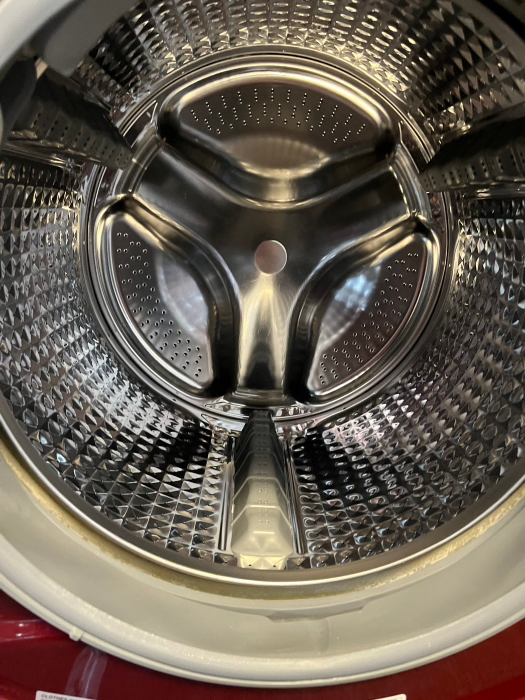=•steam ENERGY STAR Samsung washer 4.5 cu ft & dryer 7.5 cu ft set electric steam 220v front load stackable or side by side - sensor dry ,burgundy color #BGCBAL3SET