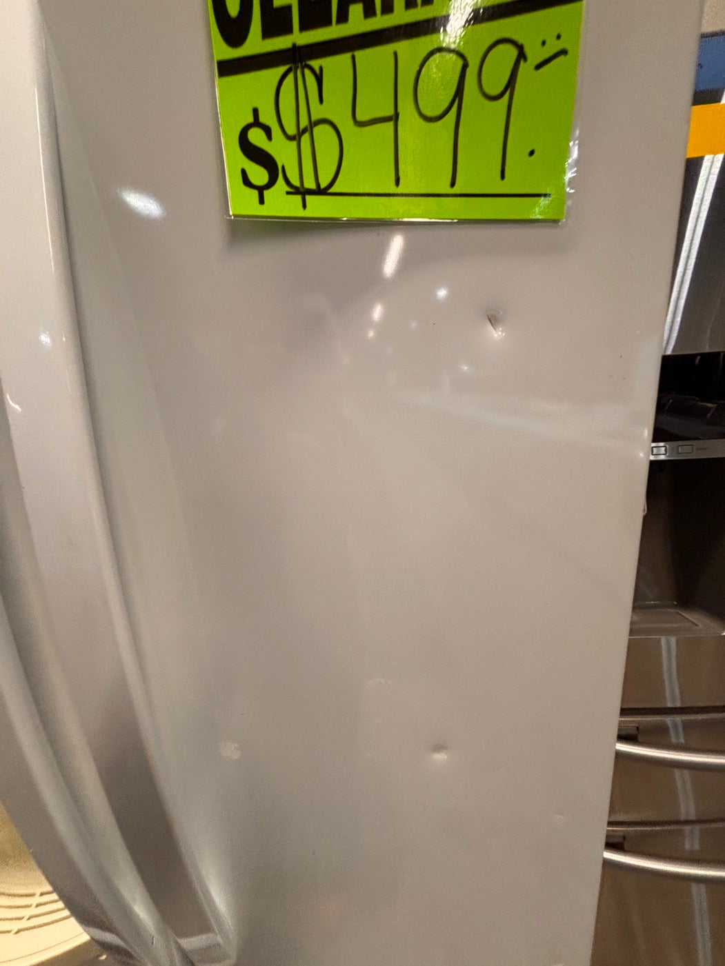 >* special🔥used-Refurbished LG 36”w x69h x 29 depth refrigerator stainless steel w/ice & water dispenser 36 “ #LGDS73B