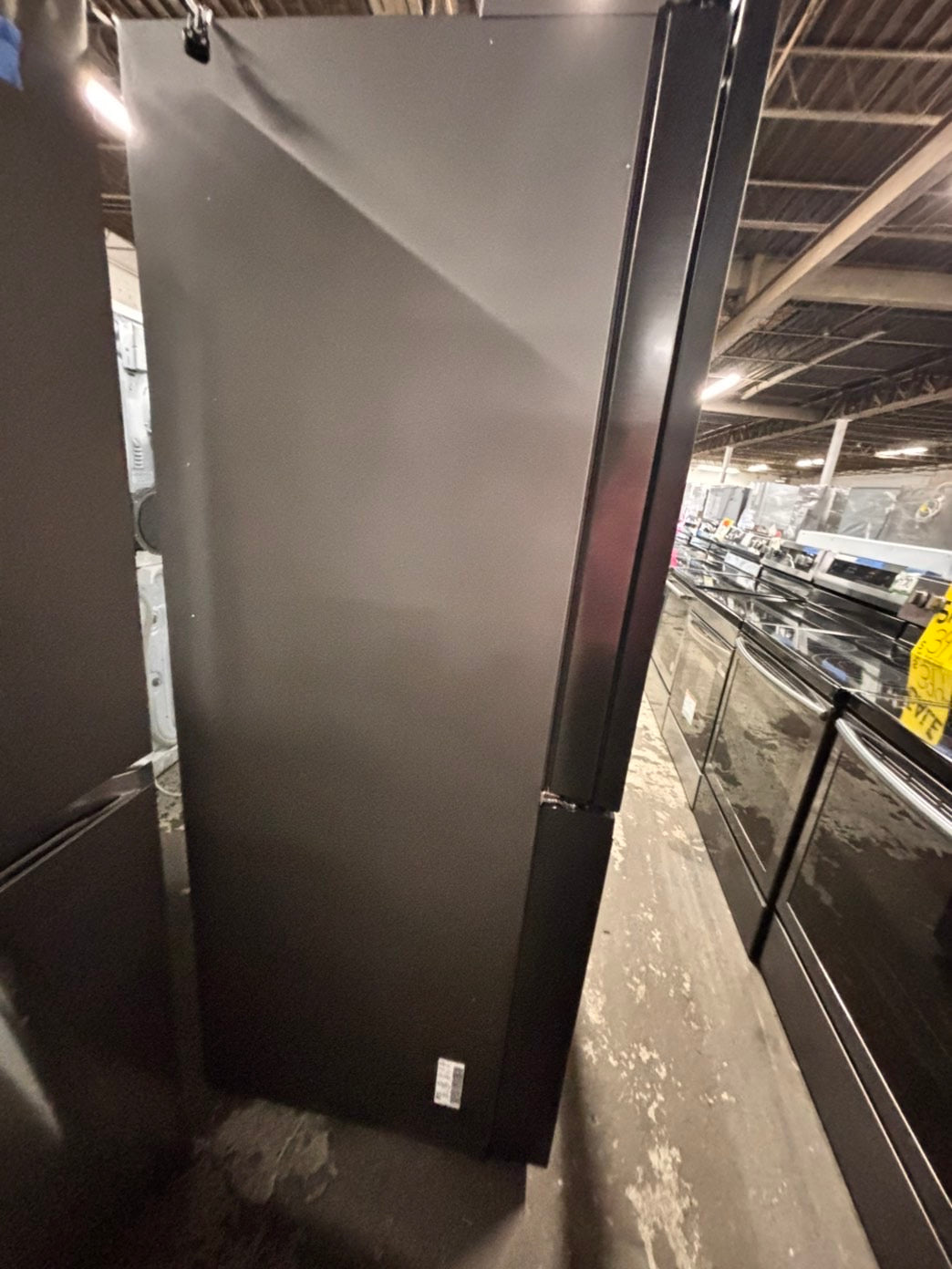 >special 🎈New open box (costumer return Samsung - Bespoke 23 Cu. Ft. 4-Door Flex French Door Counter Depth Refrigerator with Auto Open Door -#RFS3335YB