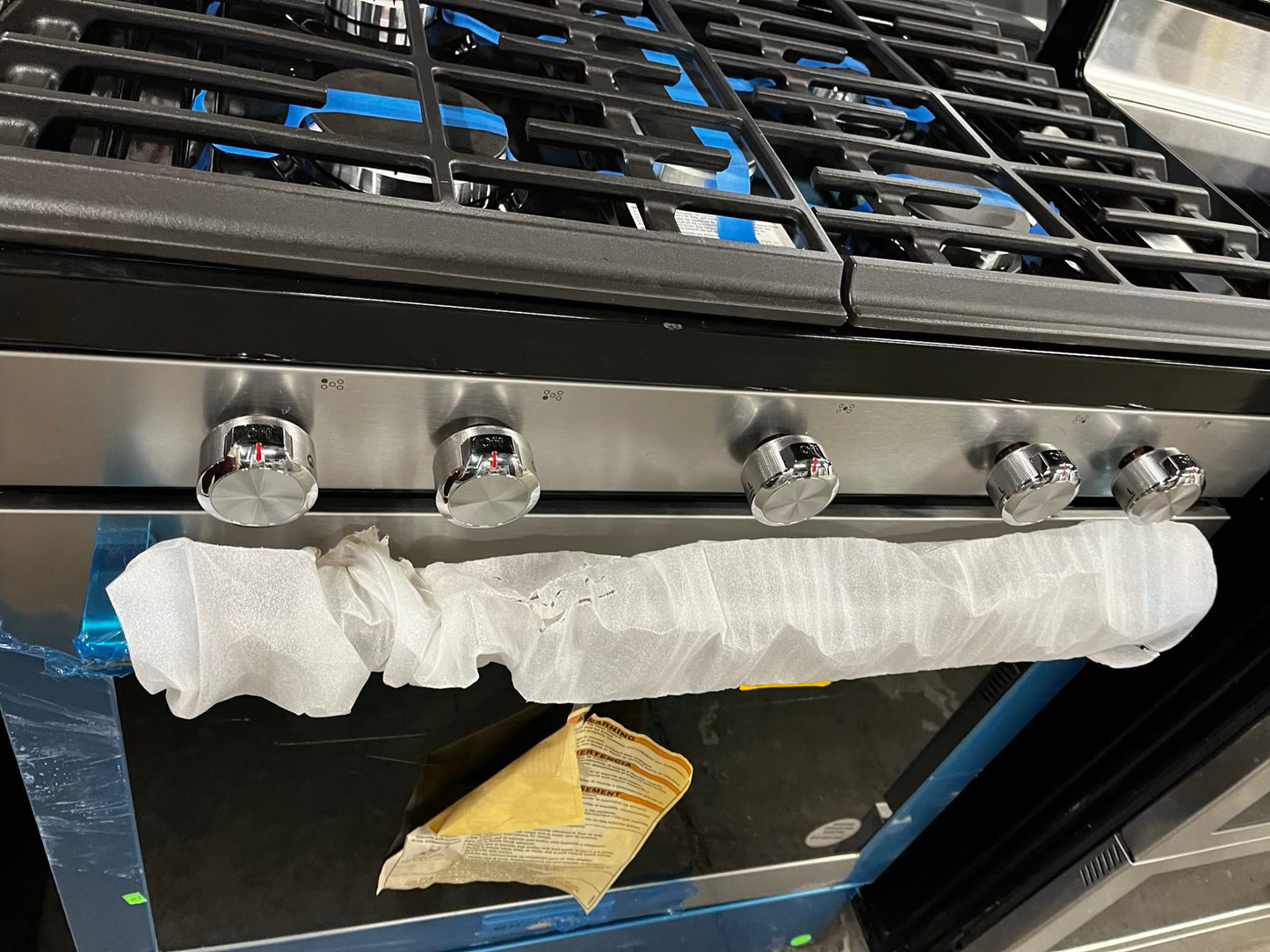 🎉 BLACK FRIDAY ⚡️ Open Box | Scratch & Dent KitchenAid 5.8 cu. ft. Gas Range with Self-Cleaning Oven in Stainless Steel #GR944JB