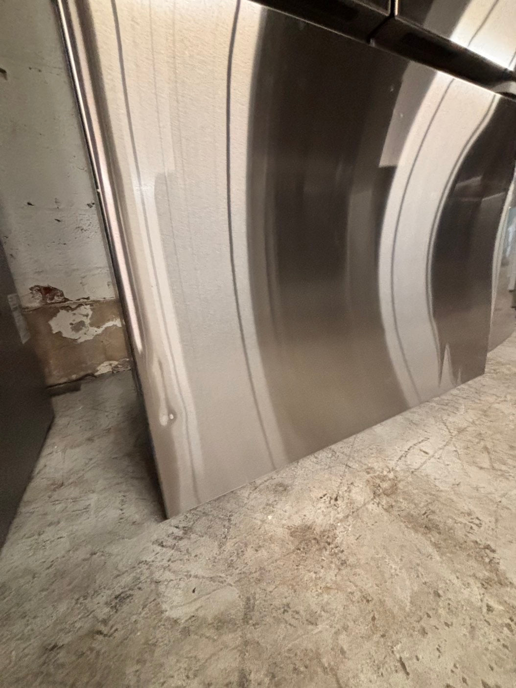 > LG new open box 📦 costumer return 27 cu. ft. SMART Counter Depth MAX French Door Refrigerator with Ice and Water inside ADA Comp in PrintProof Stainless Steel #RLIOAB
