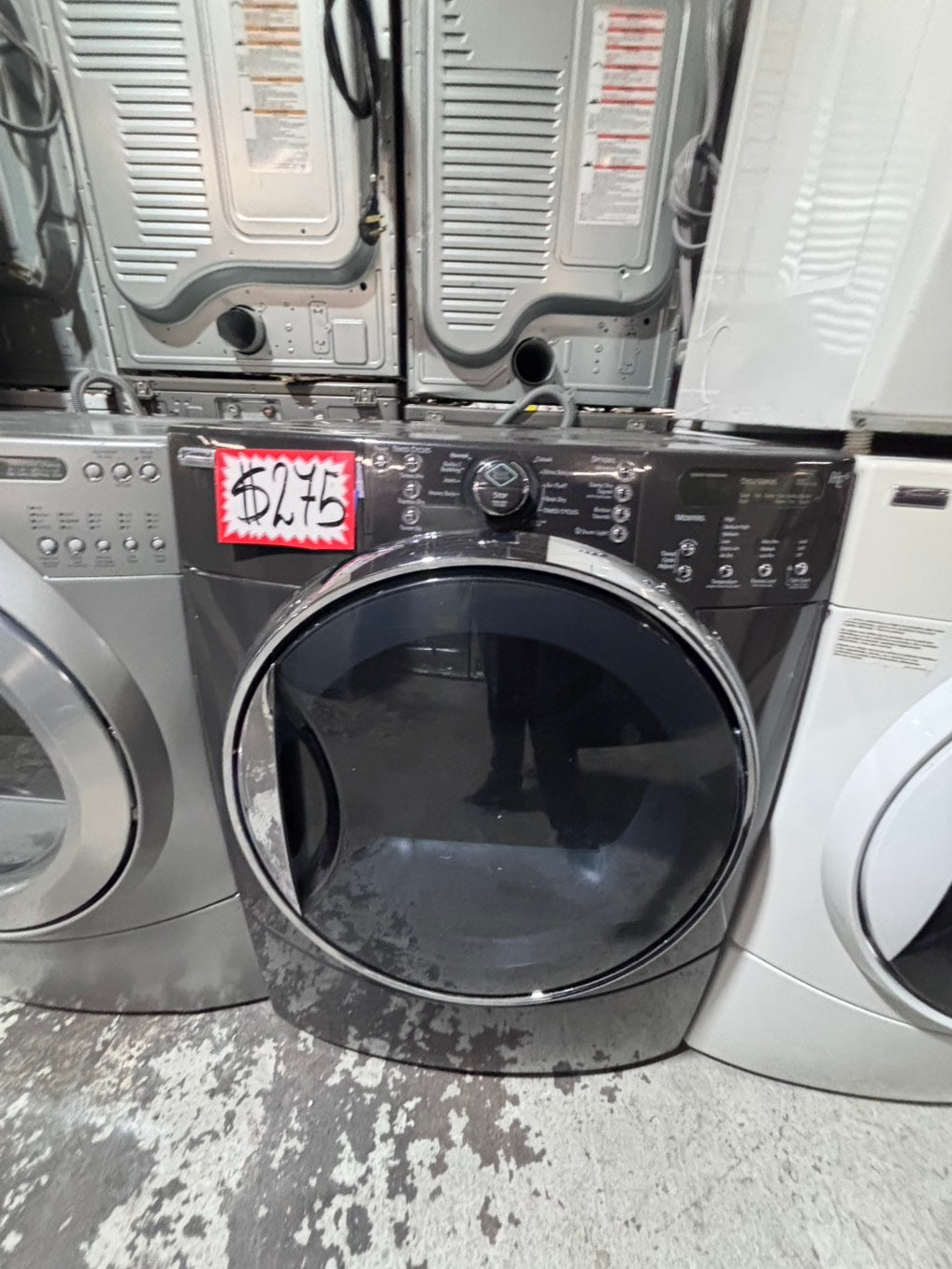 >*sale🔥kenmore  sensor Dry front load stackable electric 220v dryer in dark color used-refurbished 27" #DZ7716B