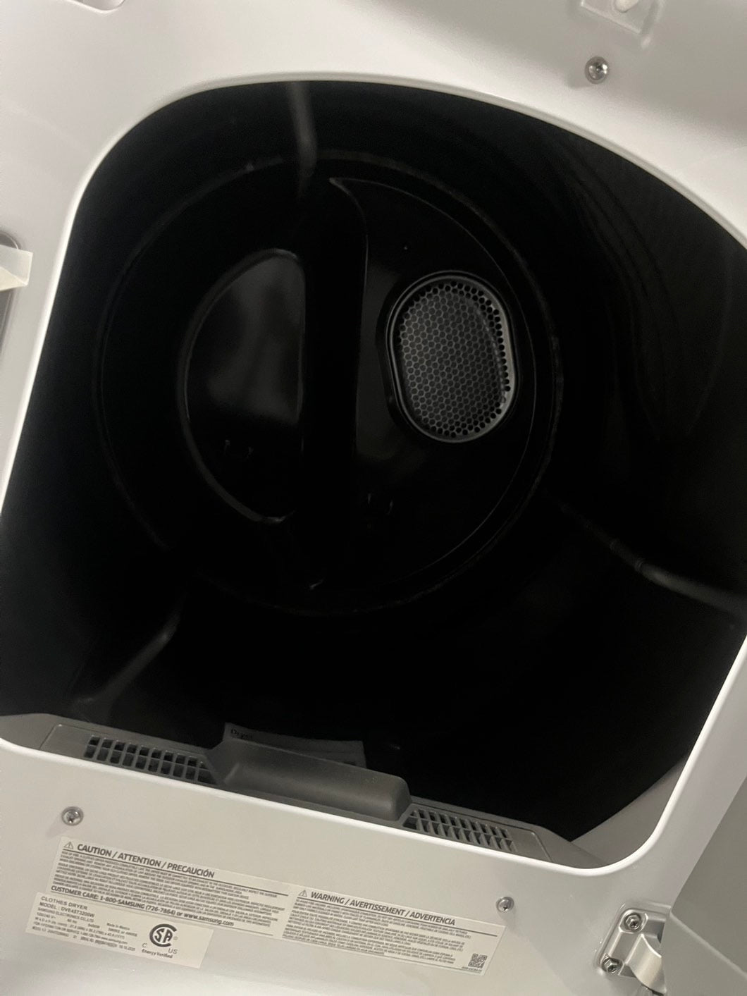 Open box 📦 New S/d New Samsung Top load washer Stainless steel Drum 4.5 Cu.Ft And Electric dryer set 27” wide white #WDSM45B