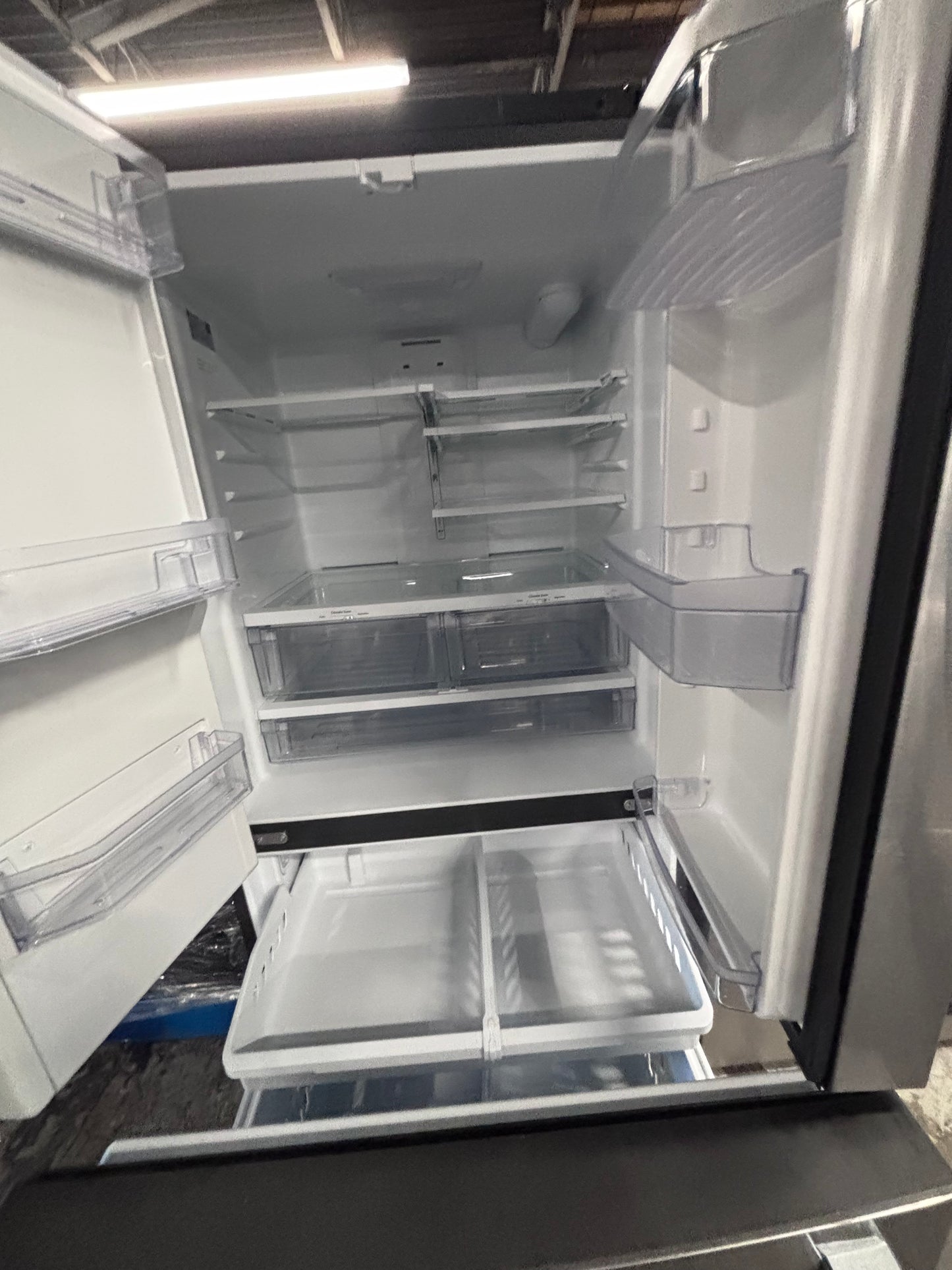 >>Used great condition used-Refurbished GE 36”w x69h x 29.1/5 depth refrigerator stainless steel w/ice & water dispenser 36 “ #FDF29U3B