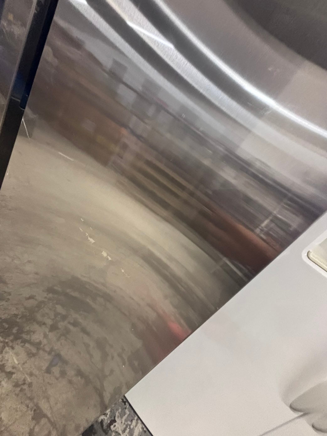 >*July 4th sale🇺🇸🔥Side x side  Refrigerator stainless steel with ice maker & water dispenser /. 36’’used-Refurbished. Item number  #RF66012B