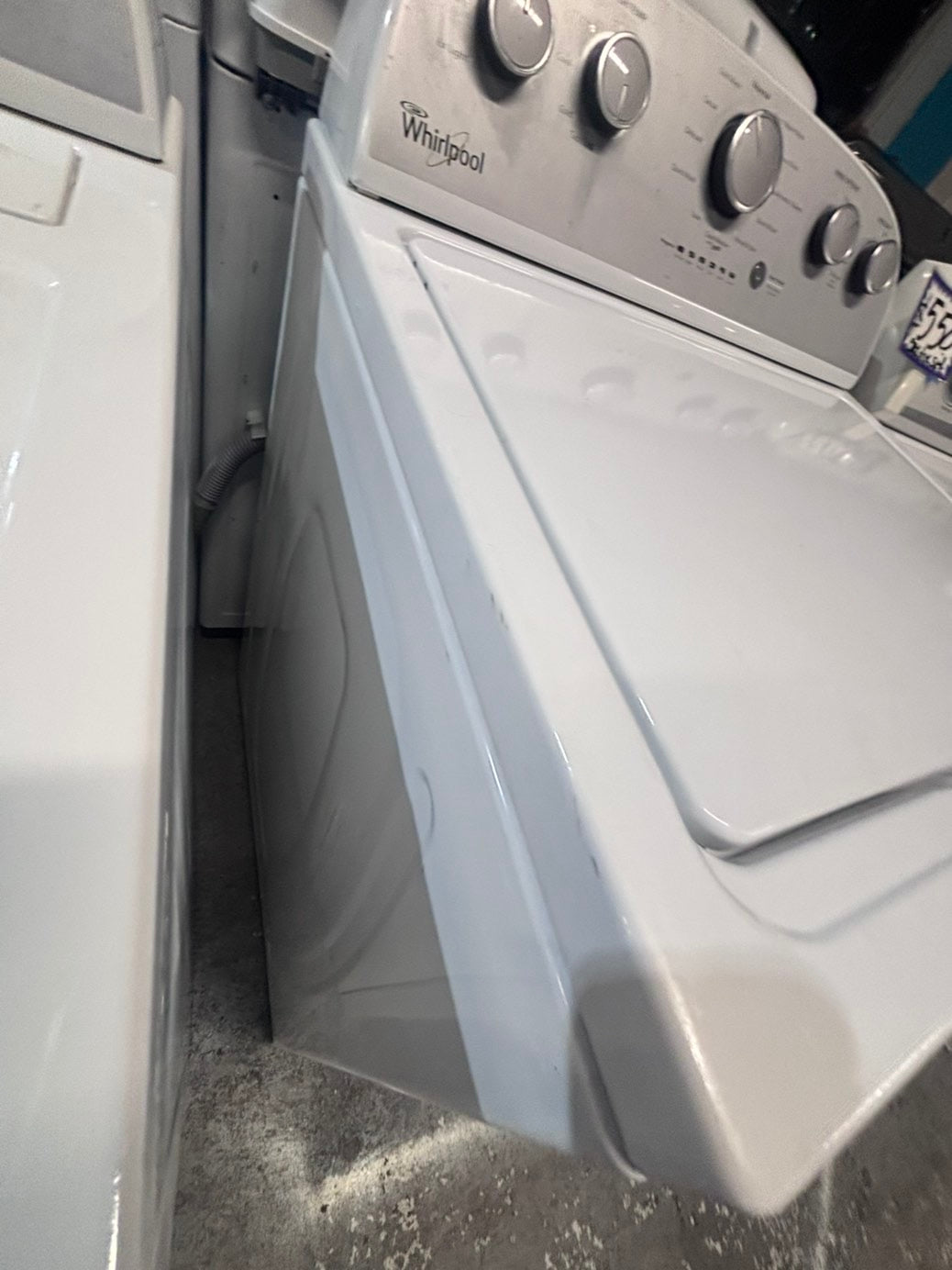>>whirlpool top load washer large capacity with removable agitator  & electric dryer 220v mix & match set top load side by side #MTLQW5B