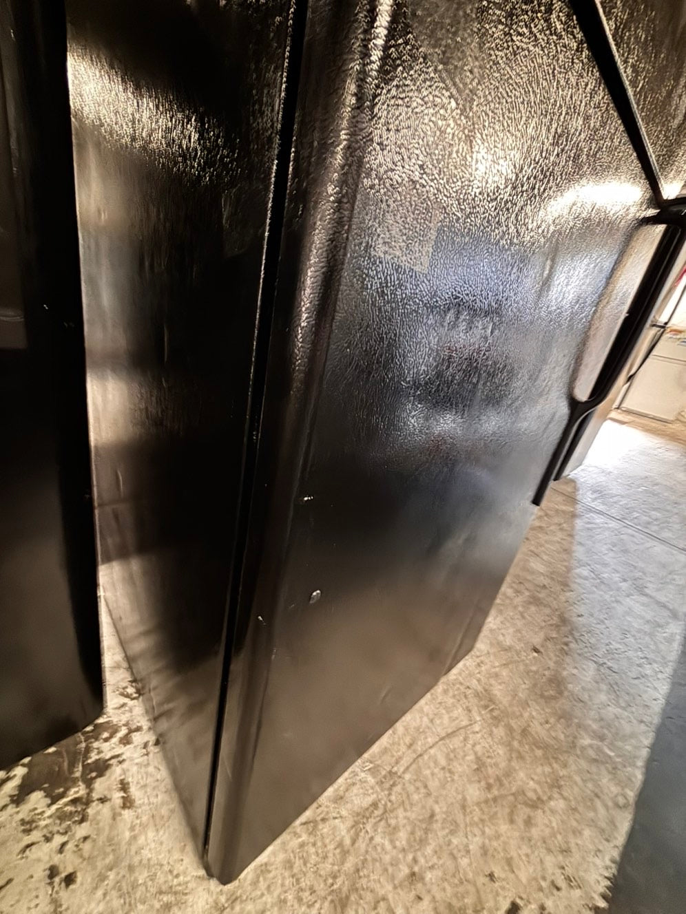 >sale🎈GE 30”18cu.ft -top freezer refrigerator black color   -used refurbished 30” #TGP2RPB