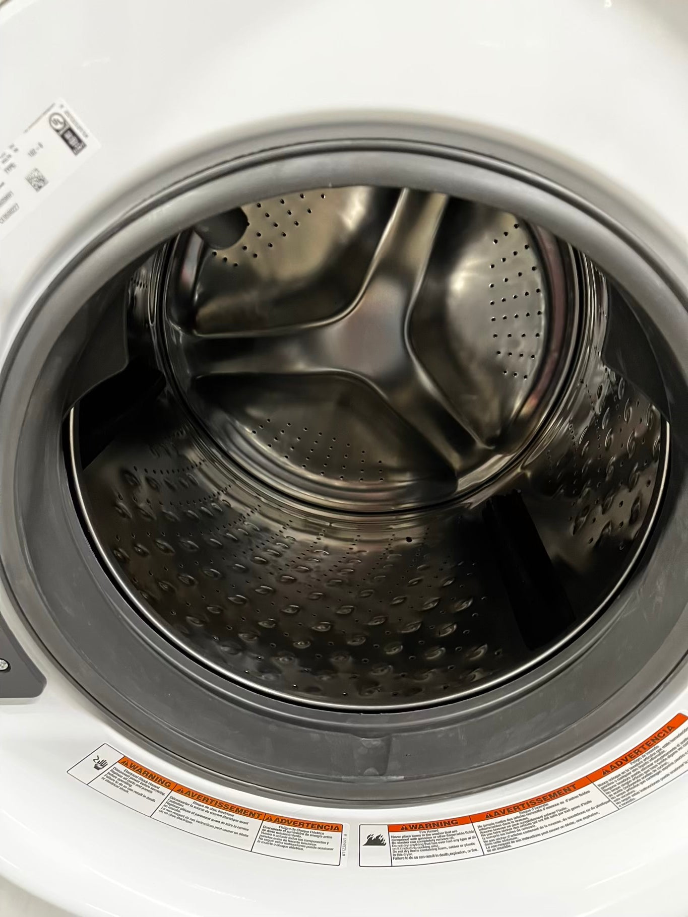 Open Box 📦 scratch & dent - Whirlpool 5.0 cu. ft. High Efficiency White Stackable Front Load Washing Machine with Load & Go XL Dispenser #WM132TB