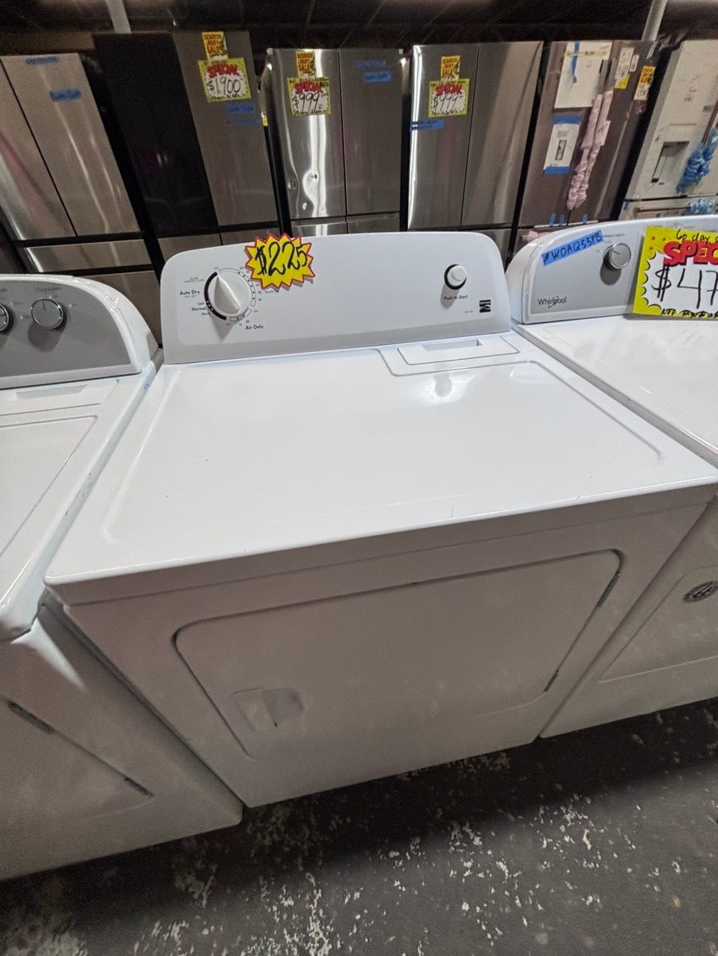 >>Kenmore  29” large capacity electric dryer 220v side by side used-refurbished #KEDH22B