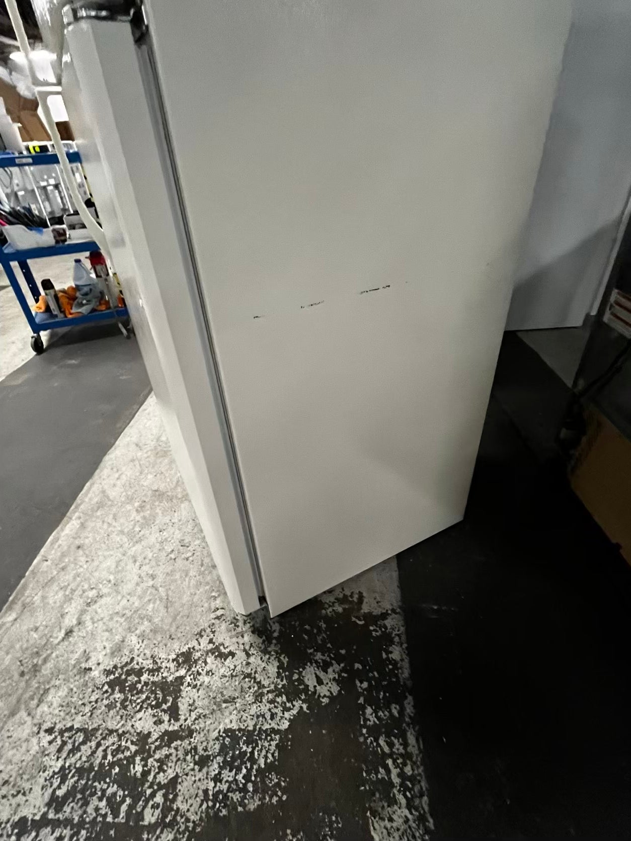 Kenmore top freezer refrigerator in off white used refurbished 30’ #RF394JB