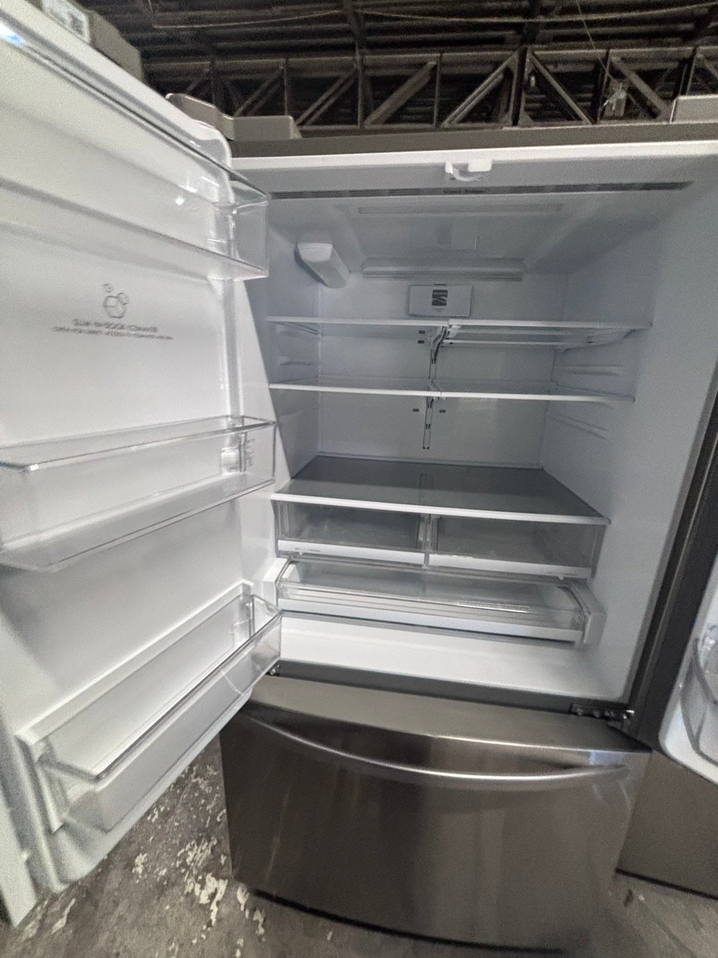>* special🔥used-Refurbished kenmore 36”w x69h x 29.1/5 depth refrigerator stainless steel w/ice & water dispenser 36 “ #FDKQ4U3B