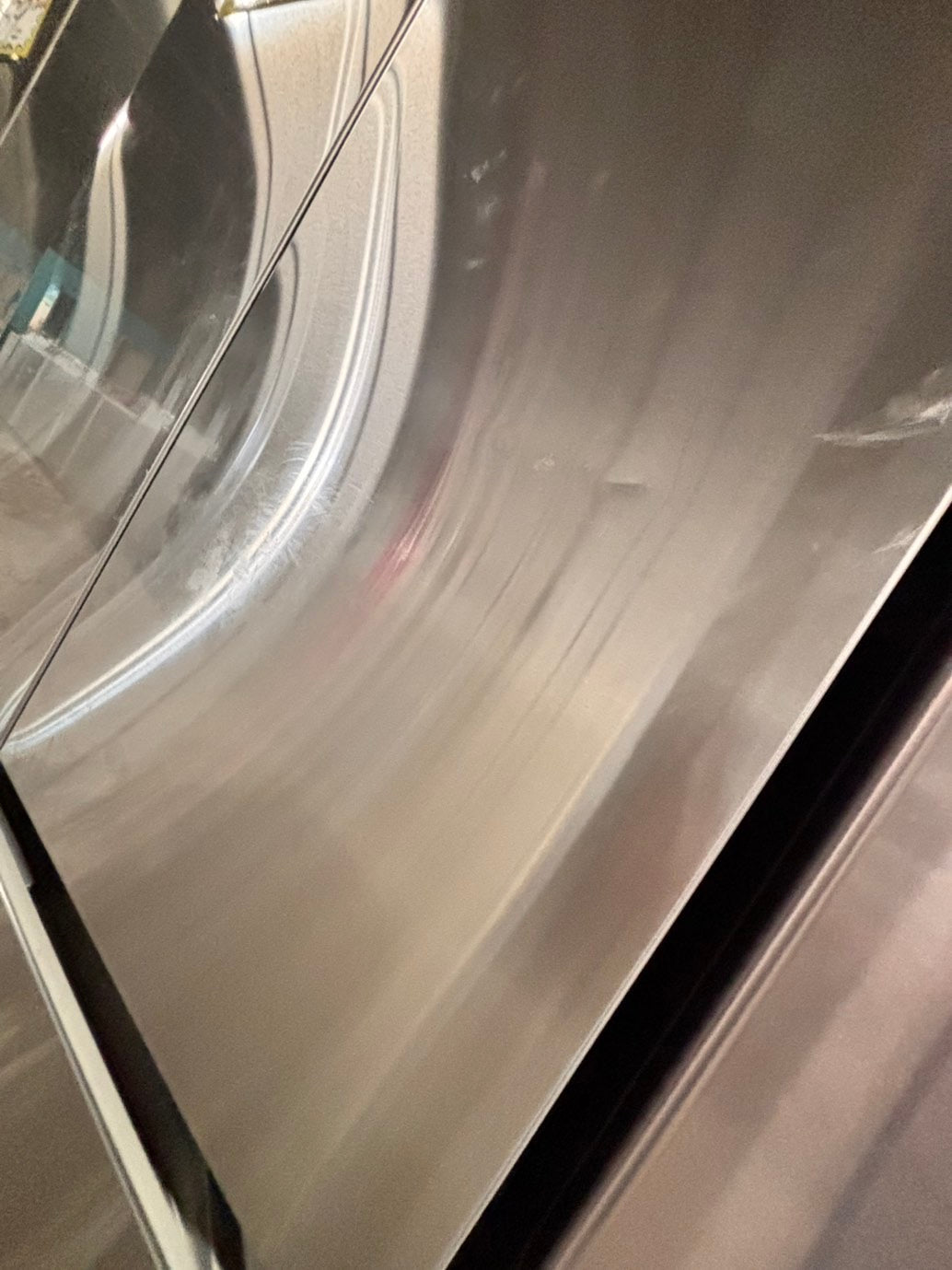 > LG new open box 📦 costumer return 27 cu. ft. SMART Counter Depth MAX French Door Refrigerator with Ice and Water, ADA Comp in PrintProof Stainless Steel #RLG27AB