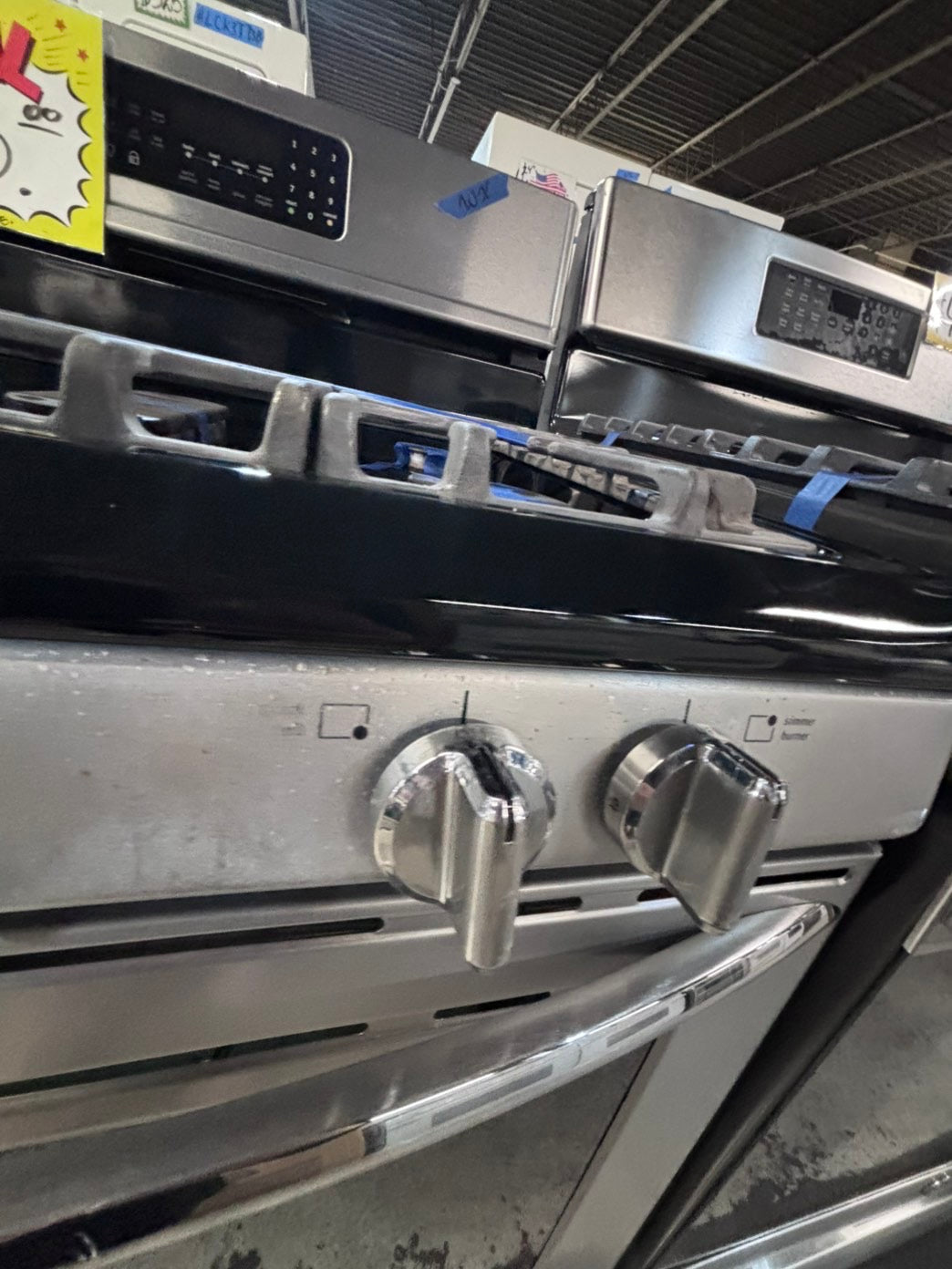 >>special🔥frigidaire range 5 burner convection oven bake ,broil Hi/Lo self clean in stainless steel used-Refurbished 30” #FCO66SB