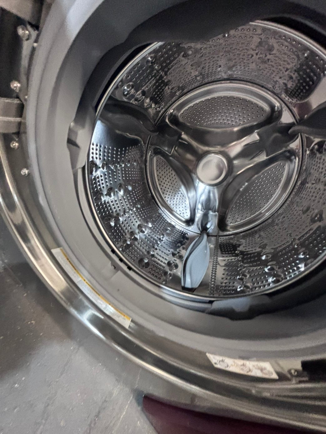 >* July 4th special 🇺🇸LG washer & dryer mix & match steam  set electric 220v front load stackable or side by side - sensor dry in gray  #WED89SET