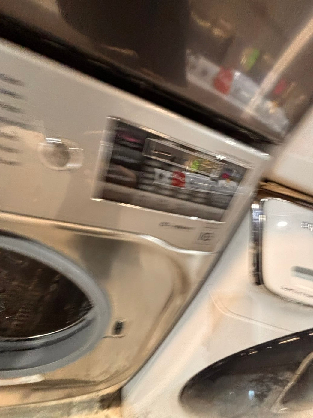 }}special 🔥Gas ,LG washer & dryer mix & match set GAS front load jumbo size stackable stainless steel drum 29" used,Refurbished working 💯 with warranty #WDG306RB