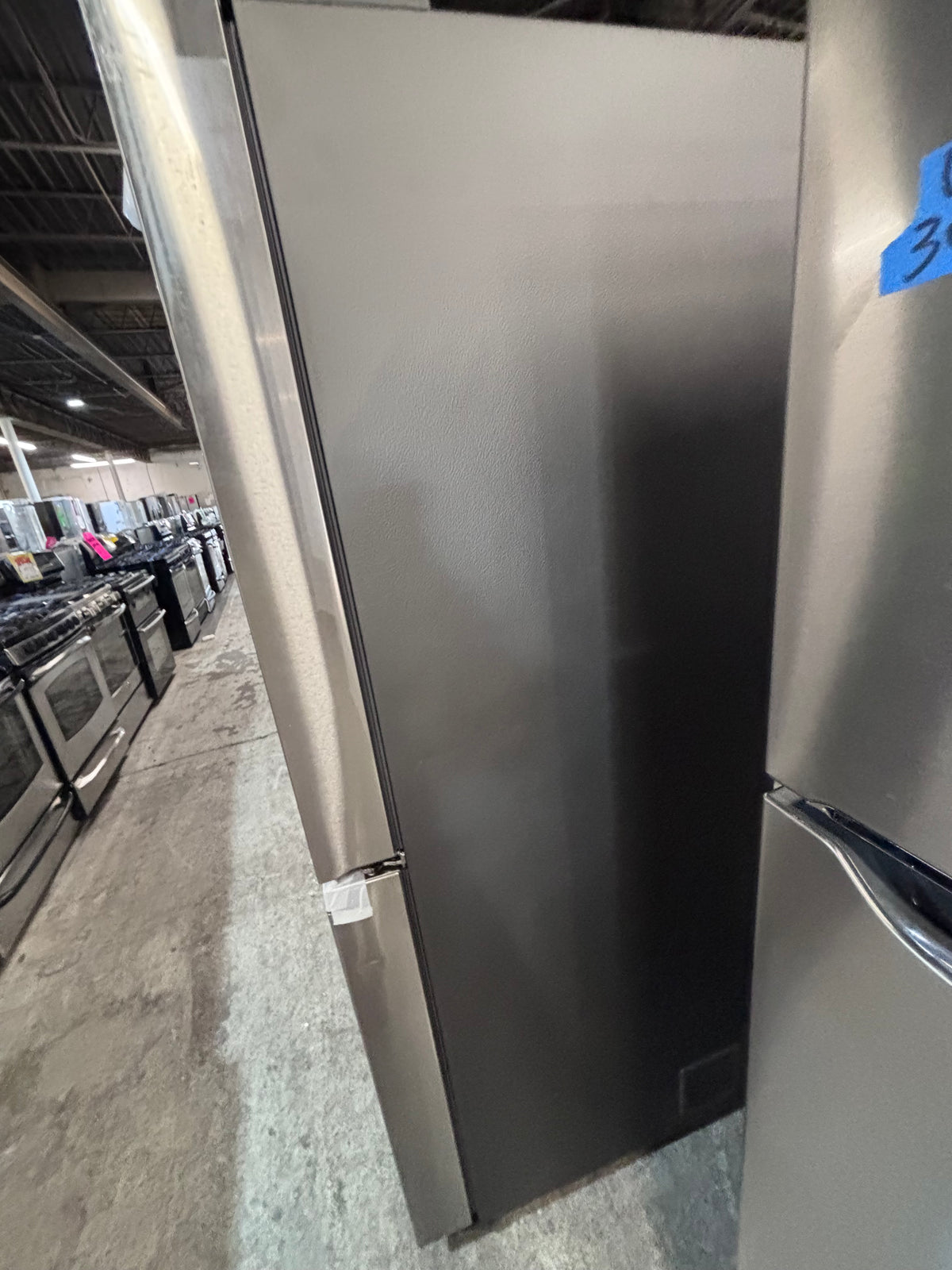 } New open box 📦 Samsung - 36 in. Wide Bespoke 23 Cu. Ft. 4-Door Flex French Door Counter Depth Refrigerator with Beverage Center - Stainless steel working 💯 with warranty #SCD23NB