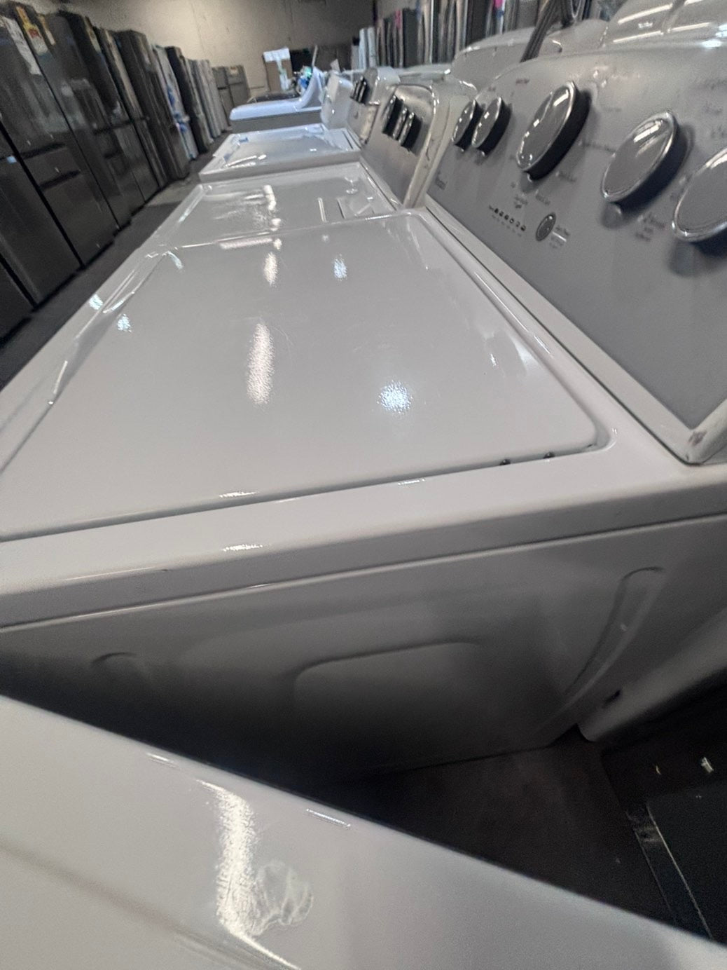 >>whirlpool top load washer large capacity with removable agitator  & electric dryer 220v mix & match set top load side by side #MTLQW5B