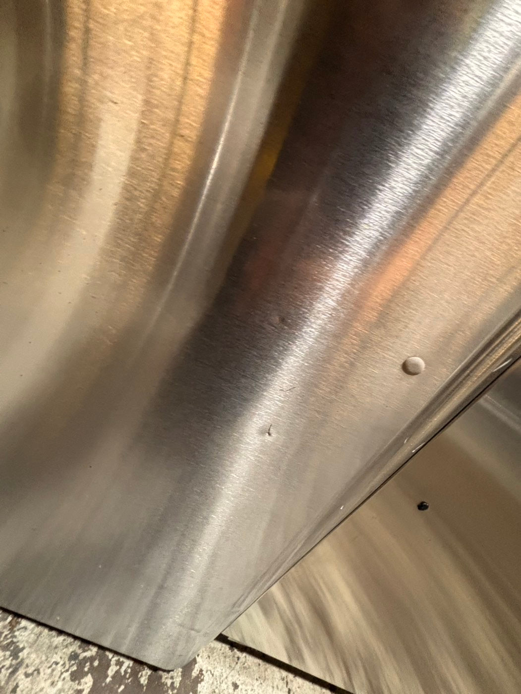 >*frigidaire  top freezer refrigerator stainless steel used-refurbished 30"x 681/2h #RFF21RB