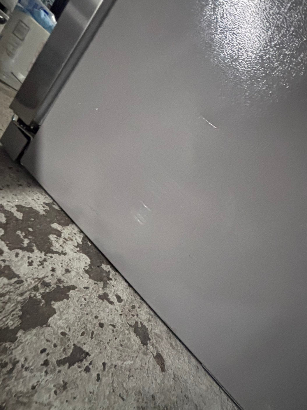 >used-refurbished Frigidaire 33” Side by Side Refrigerator stainless steel w/ice water dispenser  - #RFUR33LB