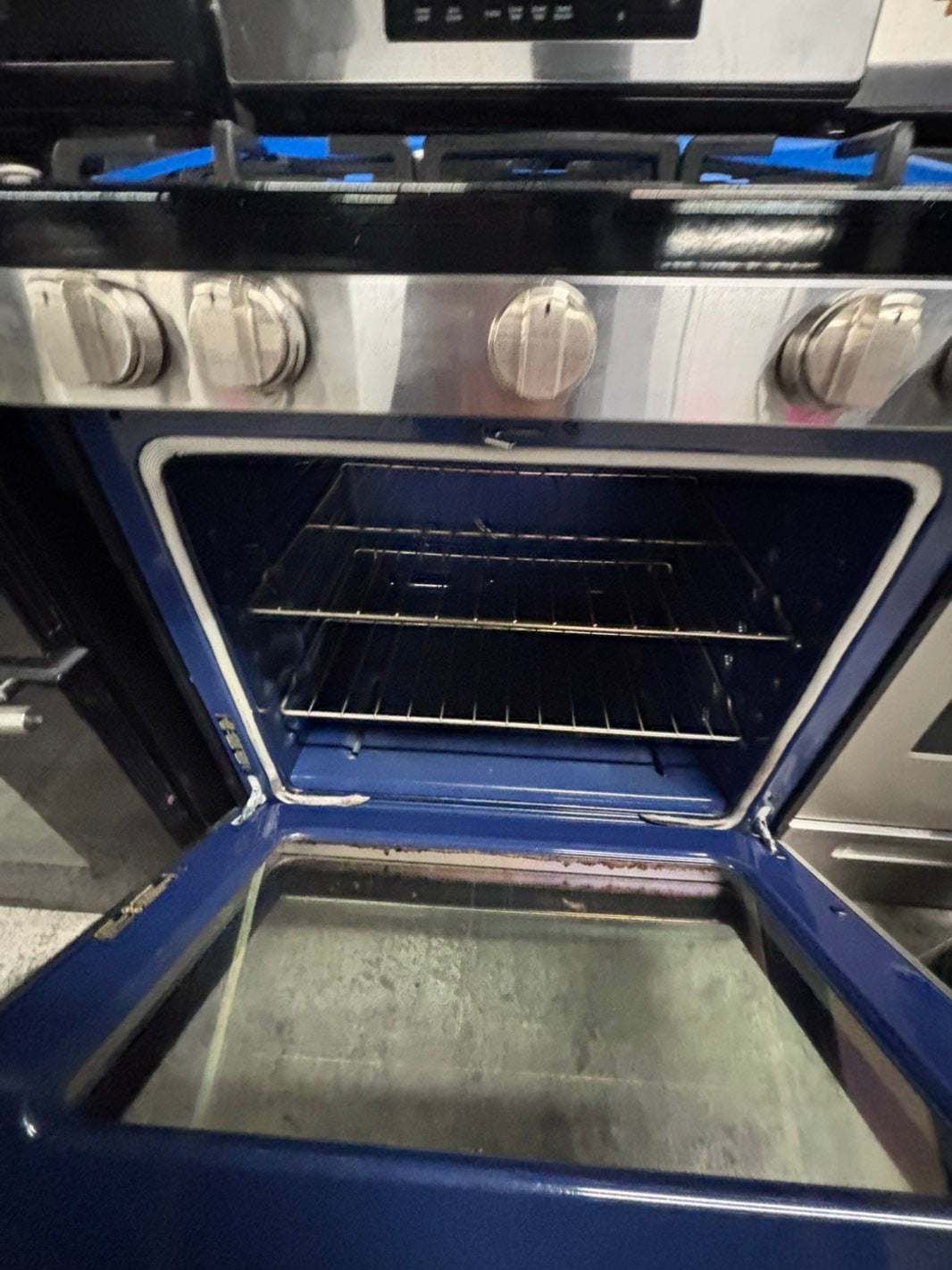 >LG convection oven Gas range 5 burner stainless steel bake broil  -used-Refurbished 30” #GR967B