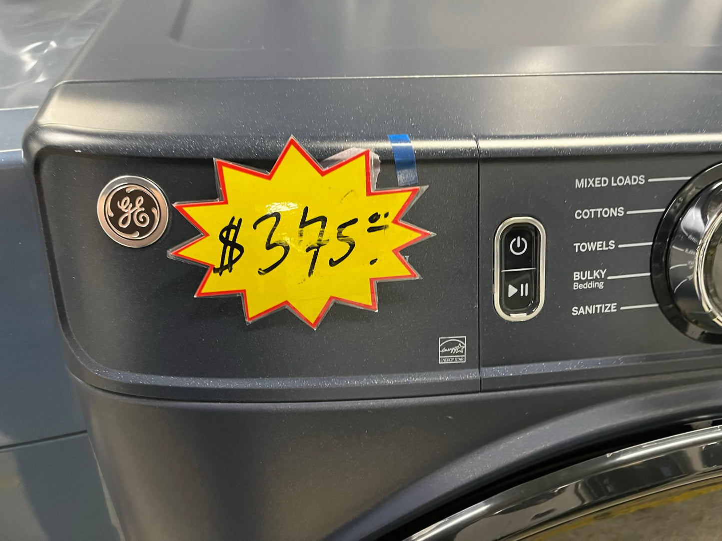 LG TROMM front load stackable electric 220v dryer in navy blue 27" #ED300JB