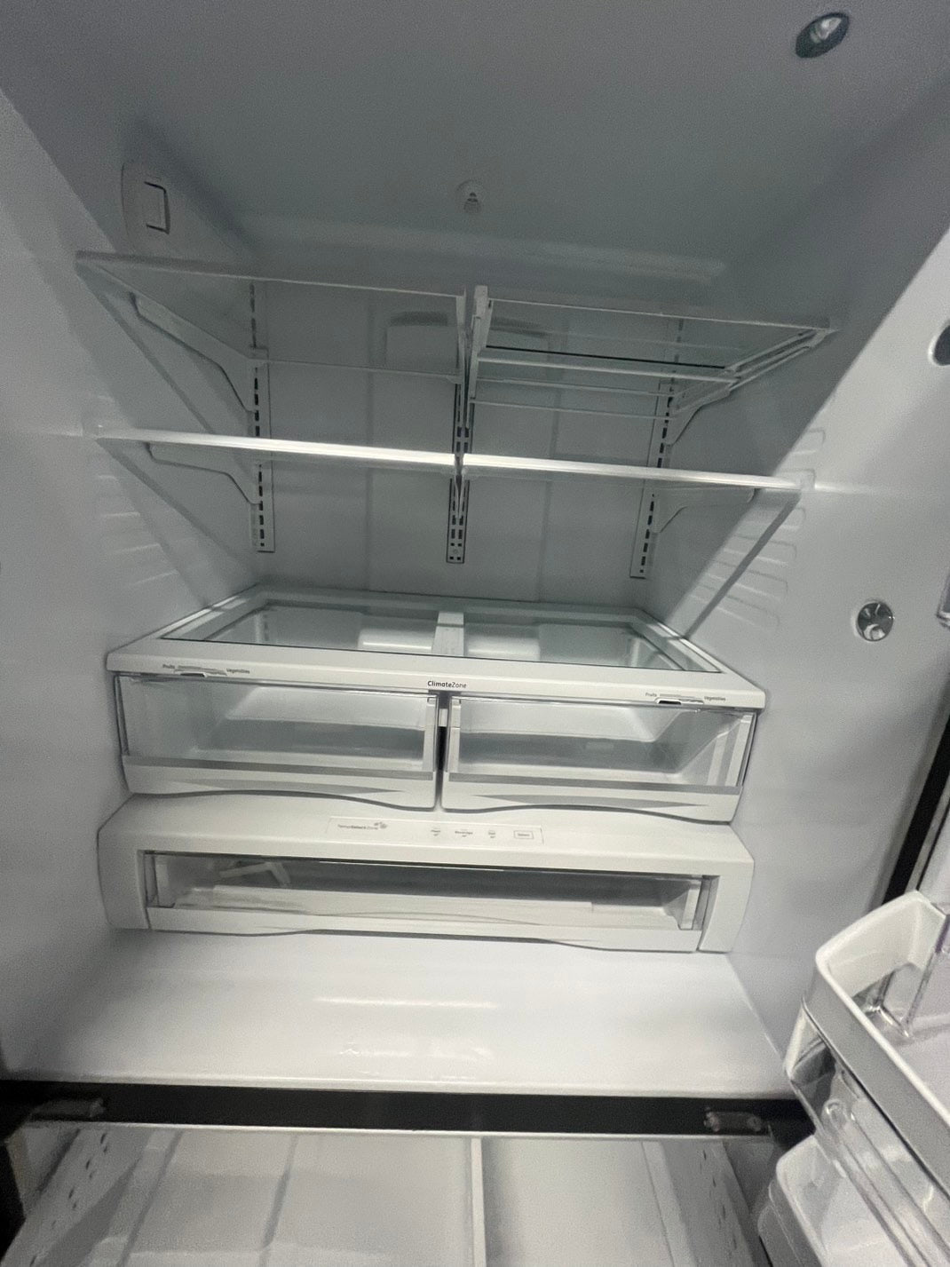 *Used | Refurbished GE profile 36” 28cu.ft. French door refrigerator stainless steel w/ice water dispenser 36" stock number #RFGE22B