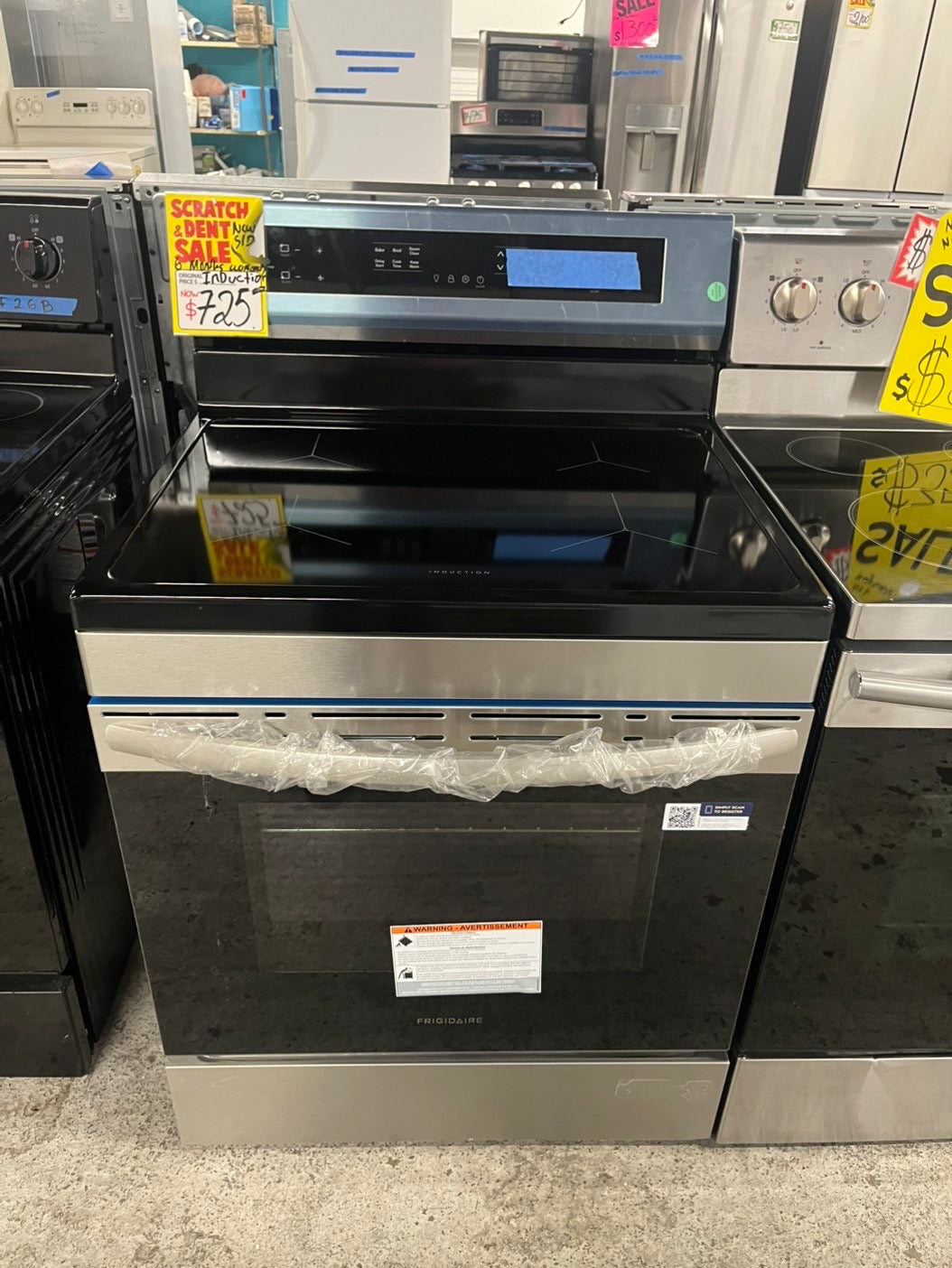 New scratch&Dent Frigidaire Induction electric stove stainless steel 30”  #FGMA23B