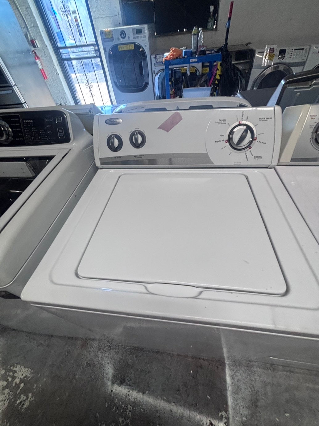 >*sale🎈whirlpool Top load washing machine w agitator 27" in good condition,used-Refurbished #TWF66B