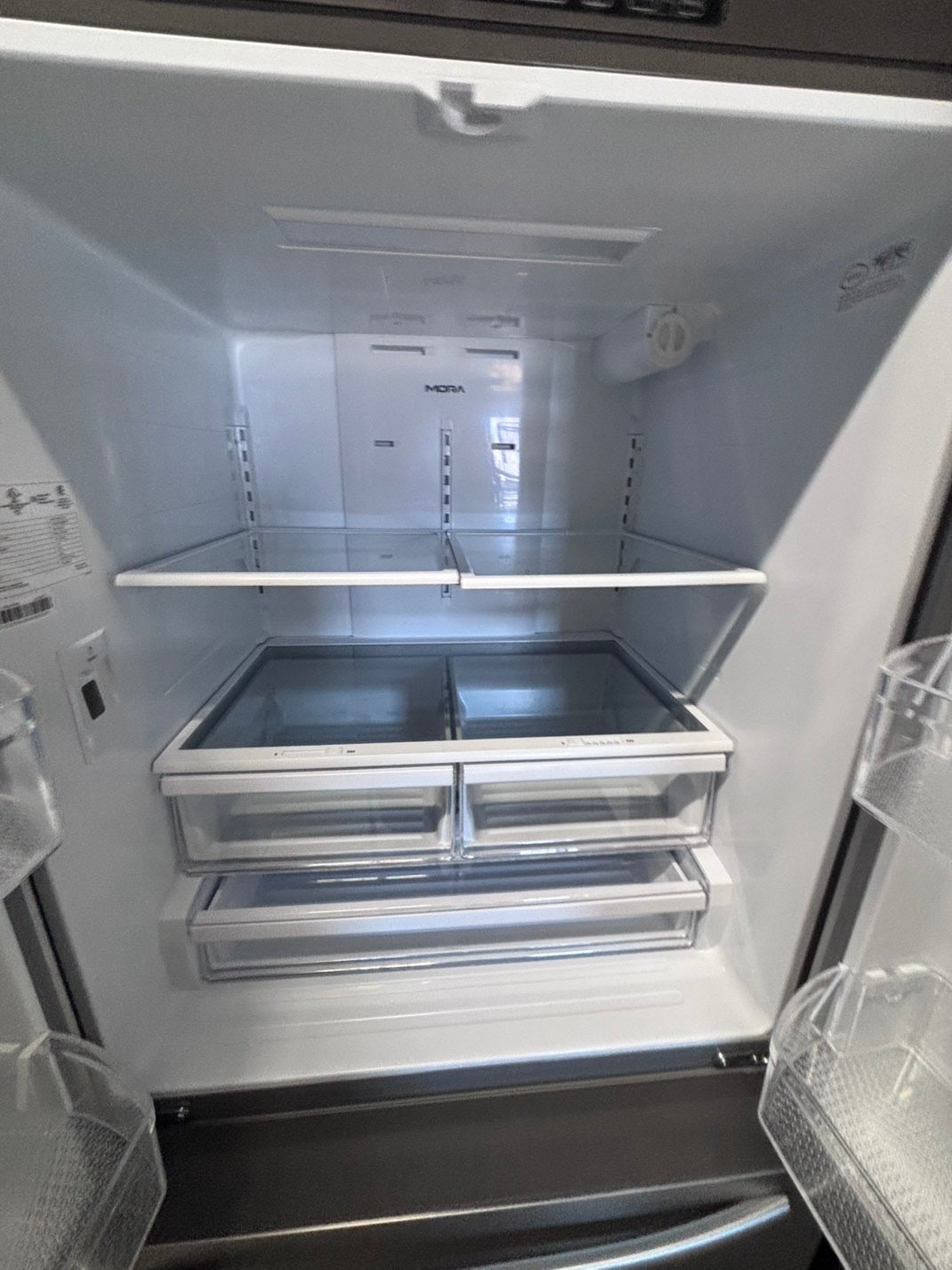 >Mora 26 cu.ft. Standard Depth French Door Refrigerator new open box 📦 costumer return #RMDA31B