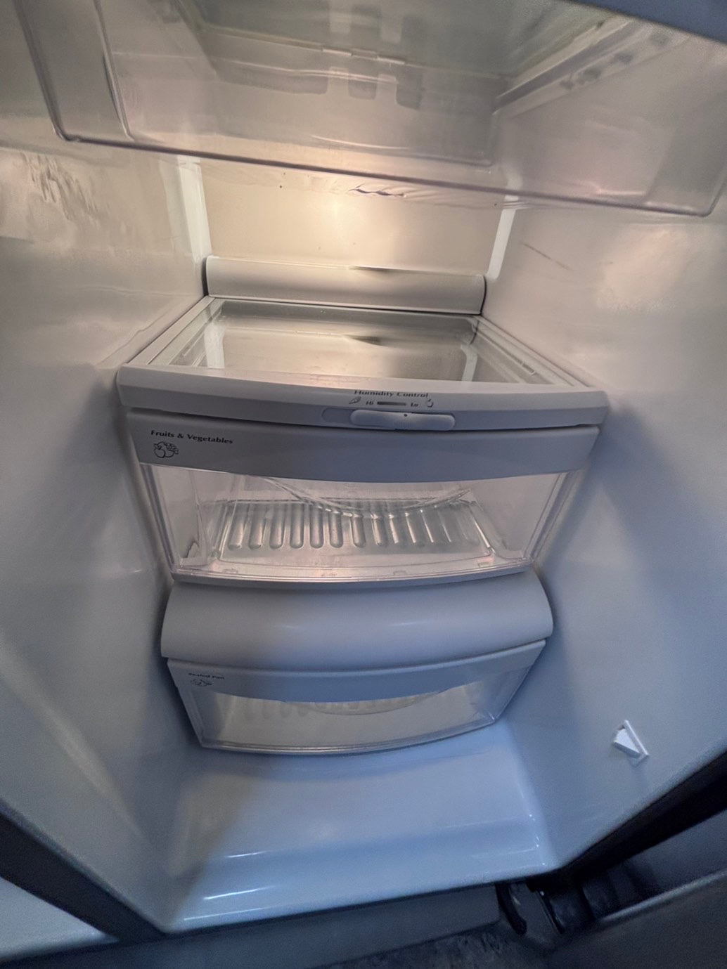 >*36” x 69h GE side by side Refrigerator and freezer stainless steel w/ice water dispenser 36” #SBTT7B