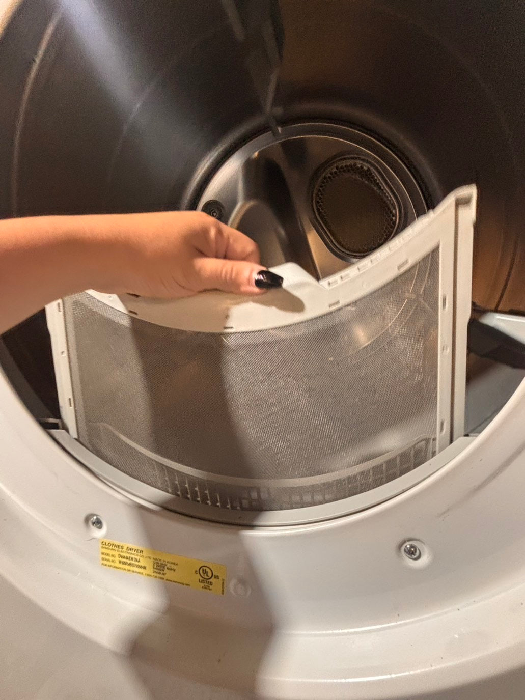 >*special 🔥Sale🔥Samsung sensor Dry front load stackable electric 220v dryer in white color used-refurbished 27" #SDF816B