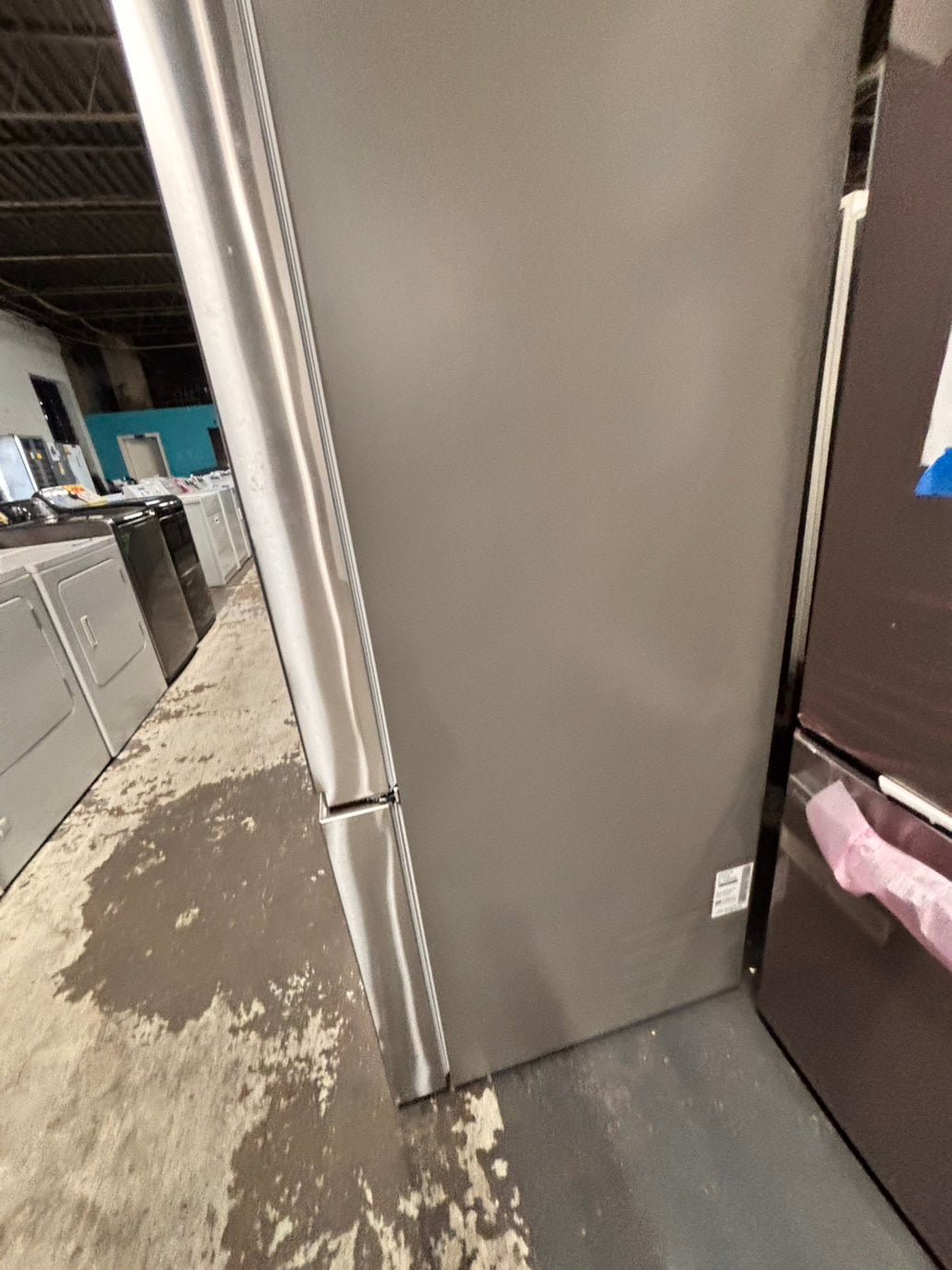 > LG new open box 📦 costumer return 27 cu. ft. SMART Counter Depth MAX French Door Refrigerator with Ice and Water, ADA Comp in PrintProof Stainless Steel #RLG27AB