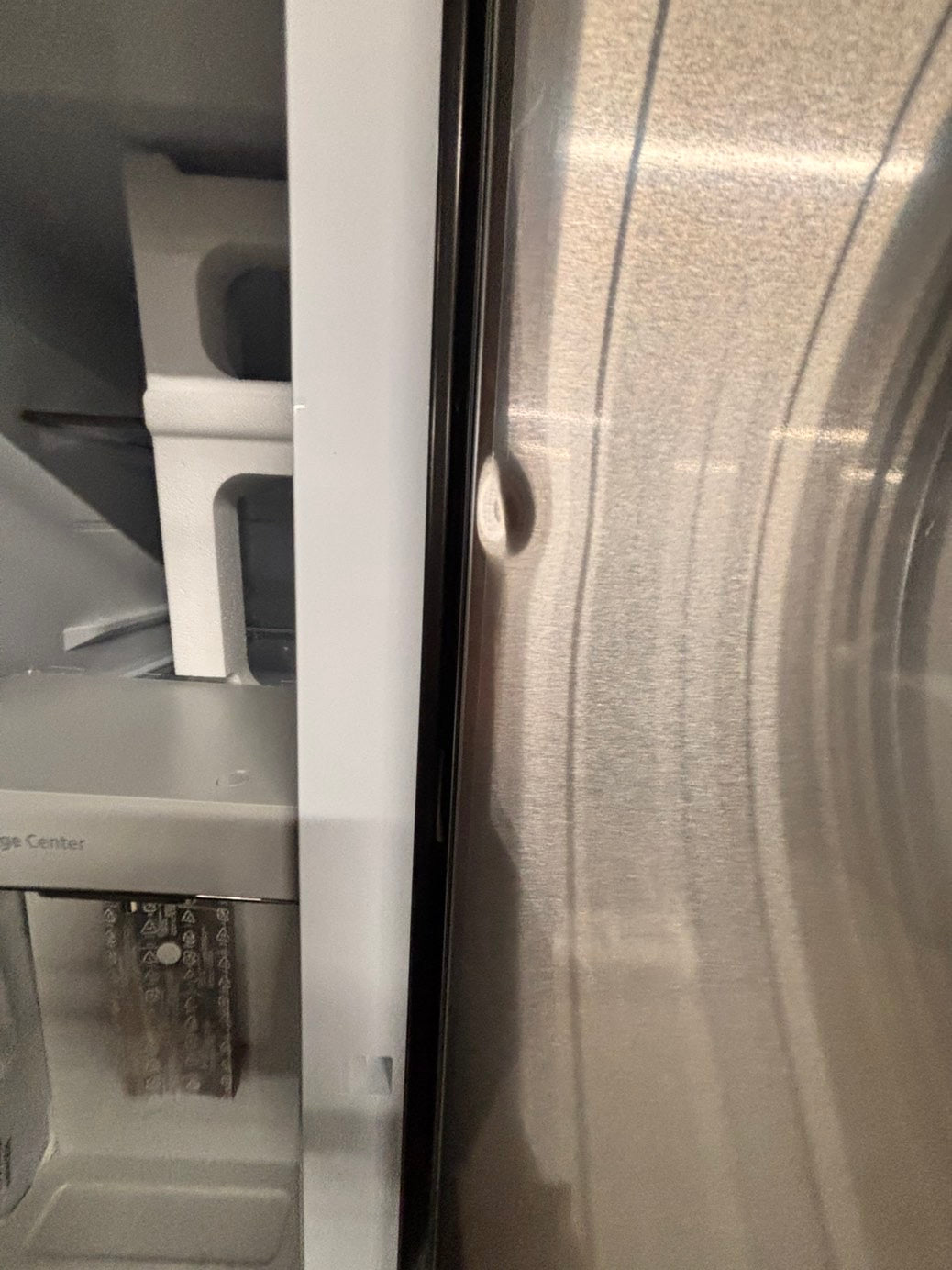 >special🎈new open box Mega Capacity Standard Depth 3-Door French Door Refrigerator in Stainless Steel 
#RSS334B 36” in