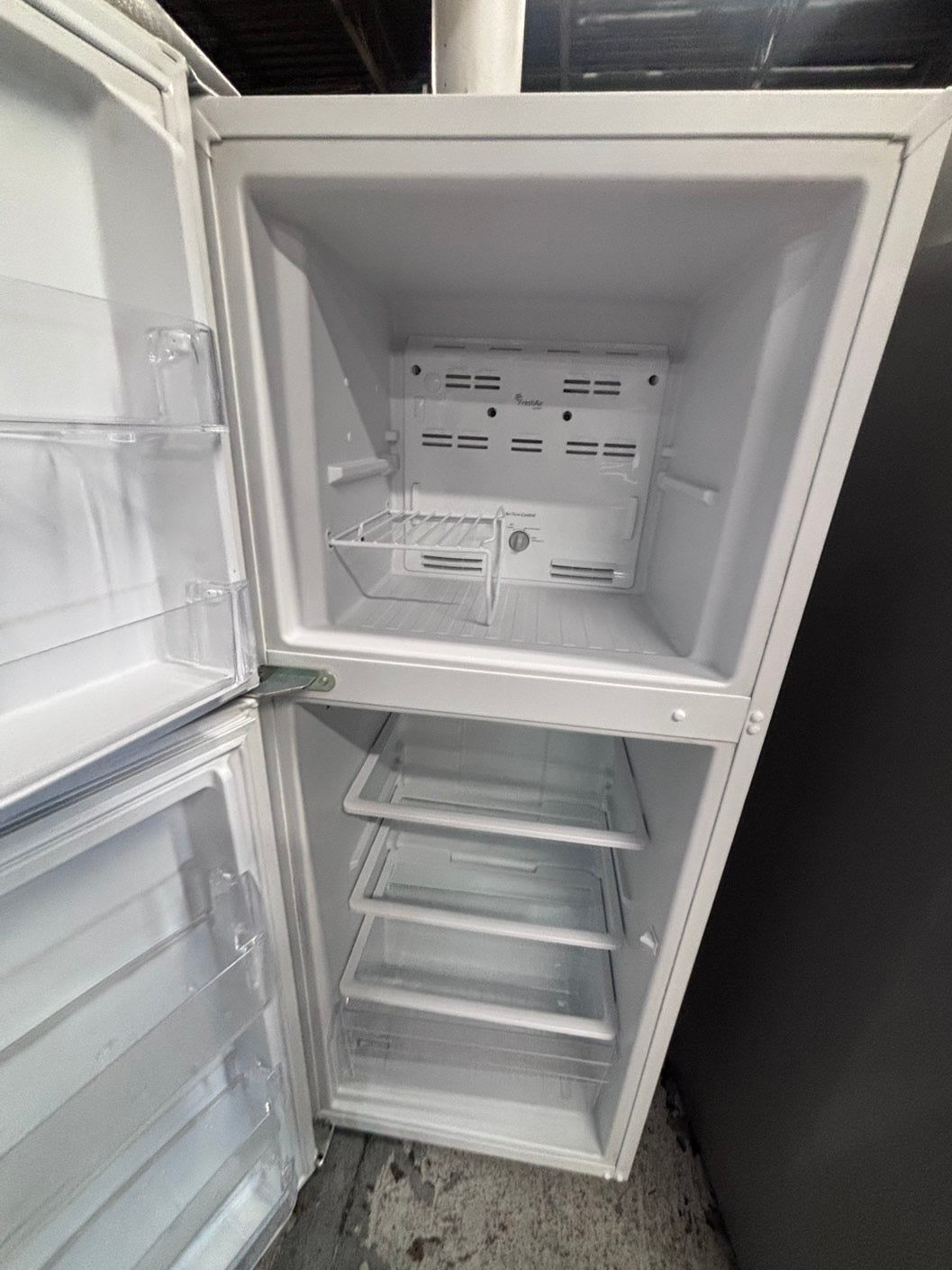 >*whirlpool   top freezer refrigerator stainless steel 24" refurbished #RF755BB