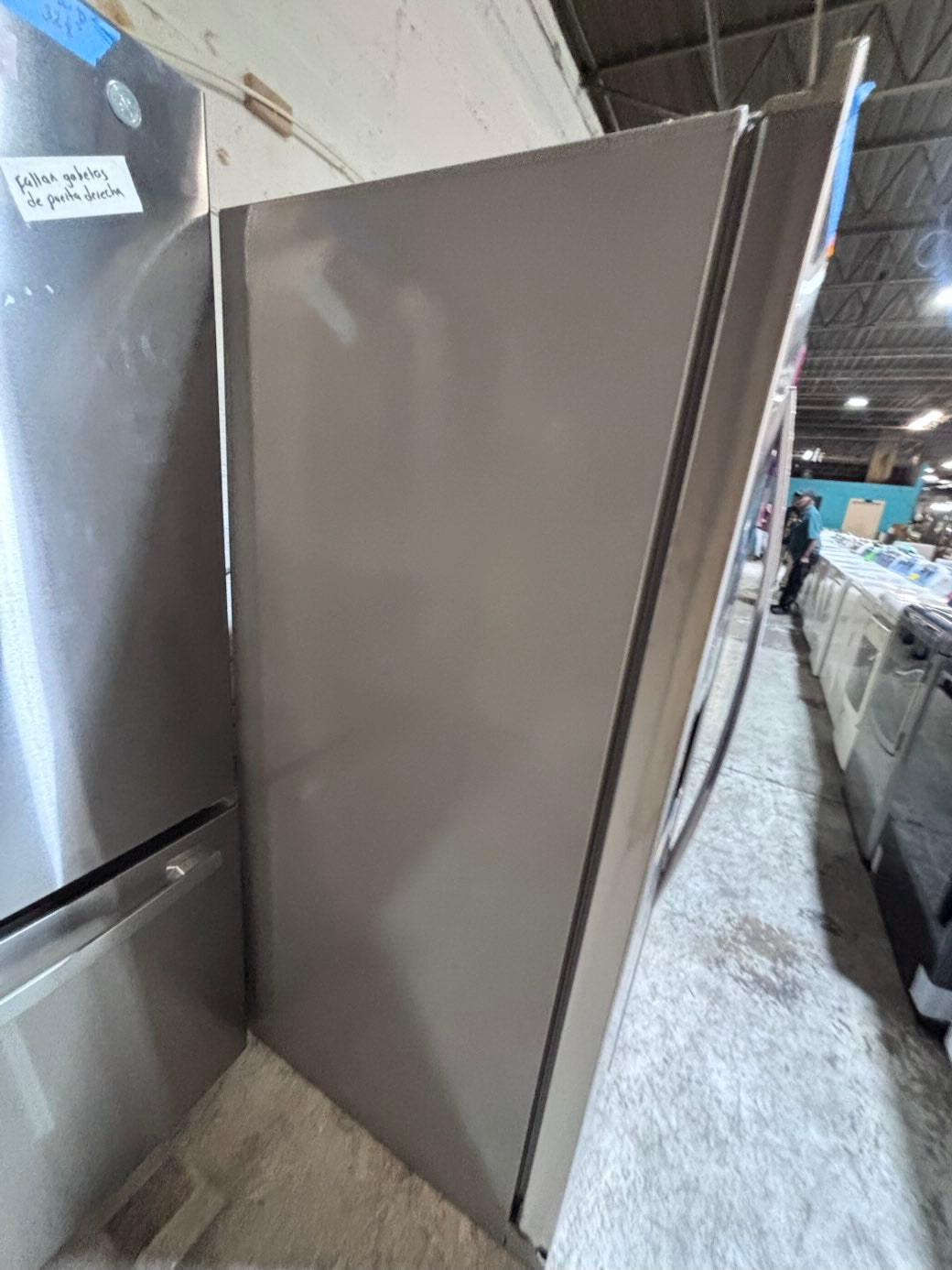 }SALE🔥🔥LG 33”x 65.1/2 h x 29”depth side by side Refrigerator and freezer with ice & water #WS33XV3B