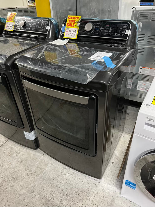 Open Box Scratch & Dent LG - 7.3 Cu. Ft. Electric 220v Dryer 220v wrinkle care with Sensor Dry #WD637LB