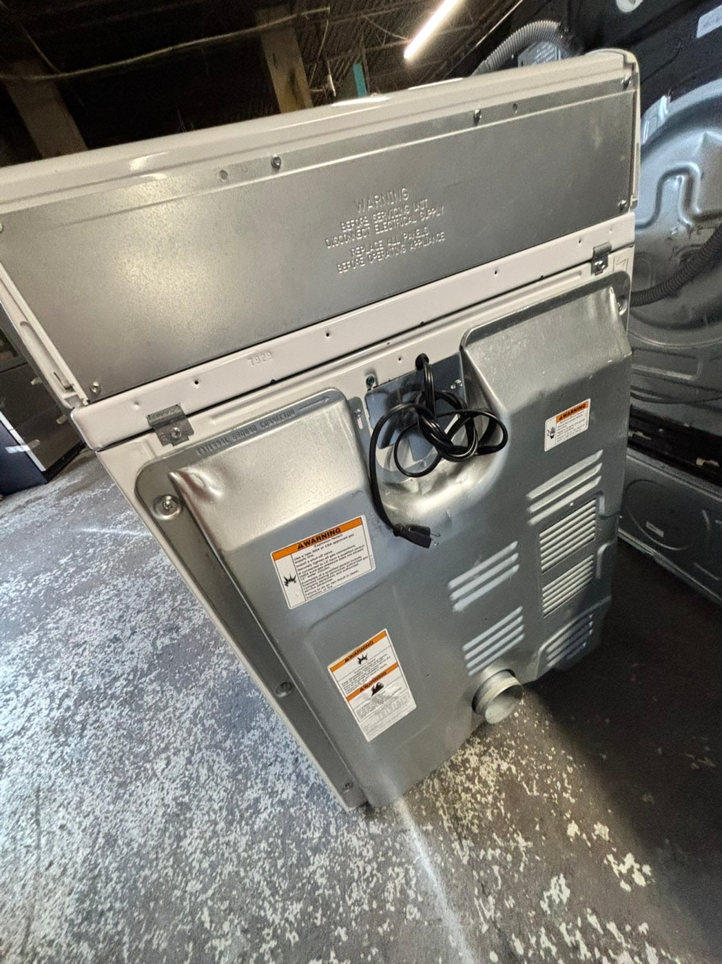 *Whirlpool gas top load regular dryer side x side large capacity #GW65JB