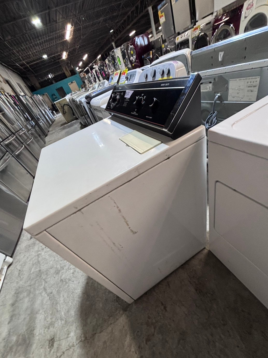 >*July 4th sale🇺🇸🔥whirlpool  29” large capacity electric dryer 220v side by side used-refurbished #WWDY41B
