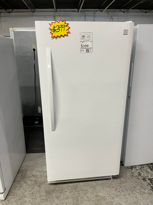 Kenmore up-right freezer white 30" #RF902RB Refurbished
