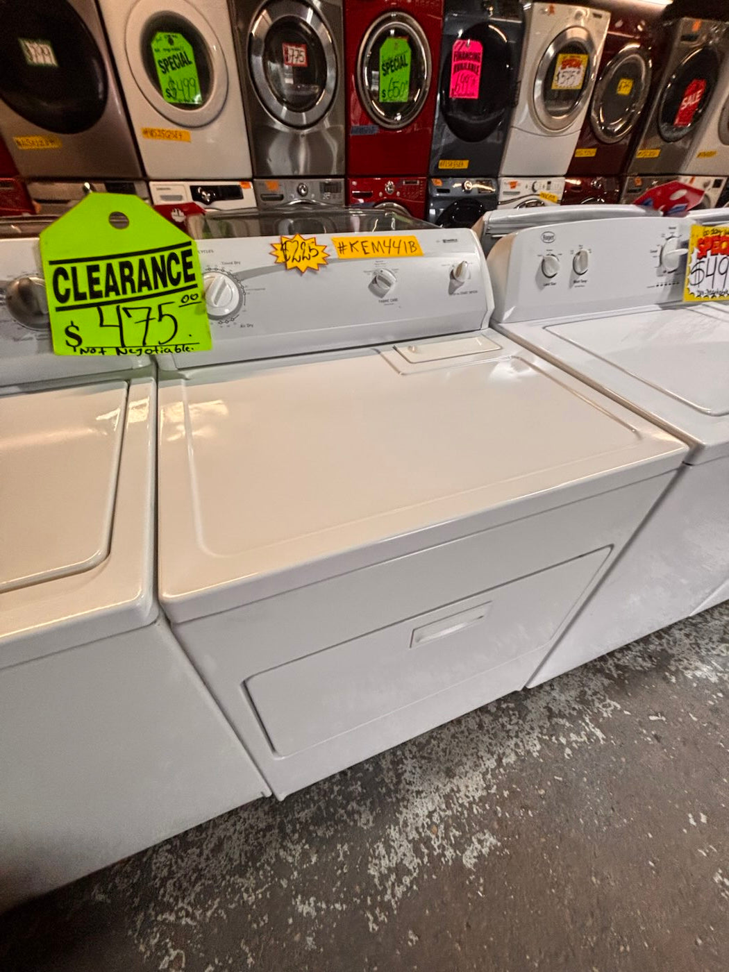 }}sale💥Kenmore top load washer with agitator & electric dryer 220v  set   top load side by side working 💯  with warranty top load side by side #KEM441BSET