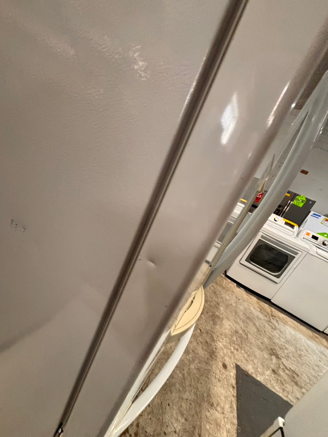 >* special🔥used-Refurbished LG 36”w x69h x 29 depth refrigerator stainless steel w/ice & water dispenser 36 “ #LGDS73B