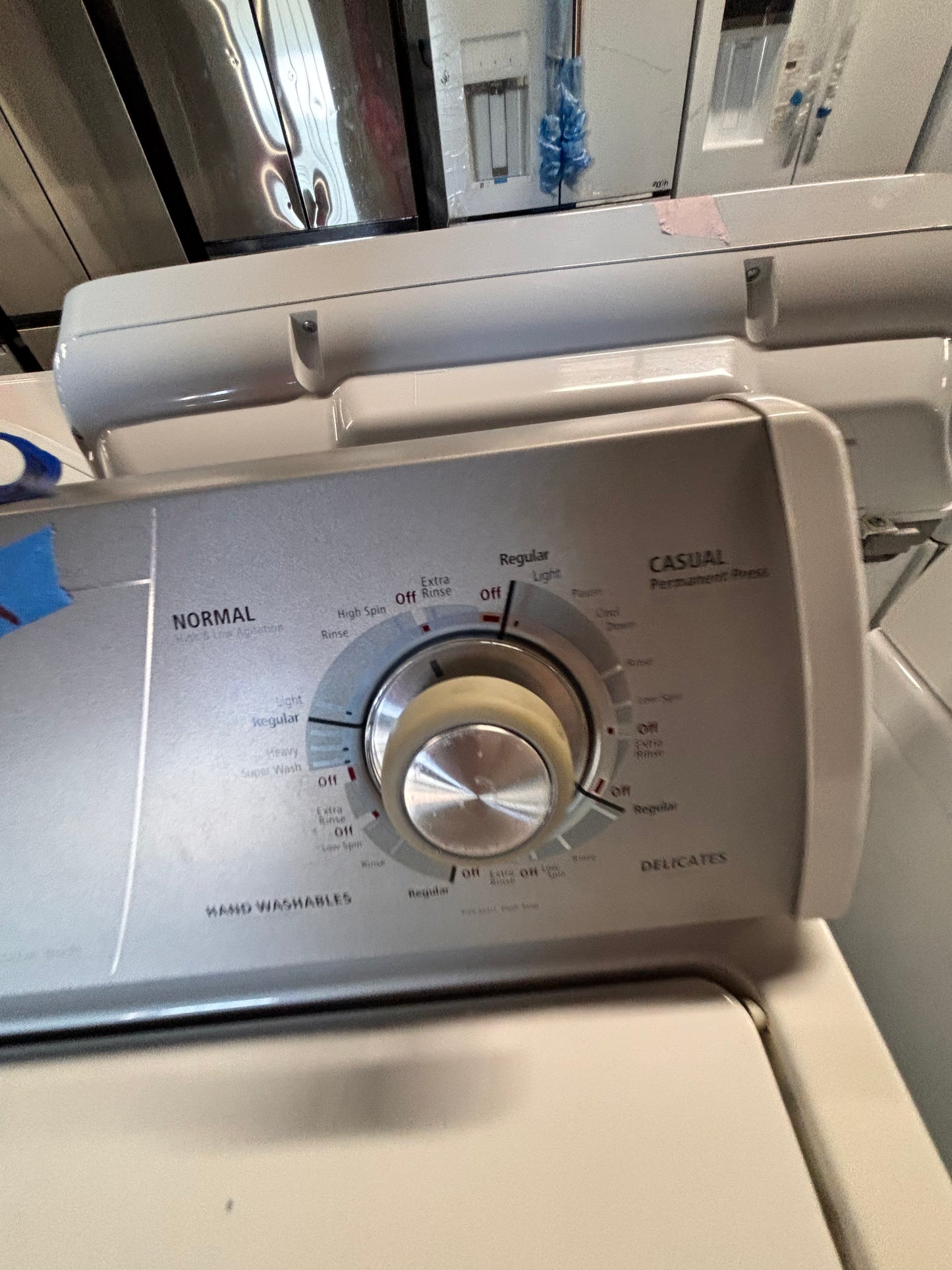 >Special 🎉🎈Whirlpool Top load washing machine w agitator 27" in good condition,used-Refurbished #WTX43B