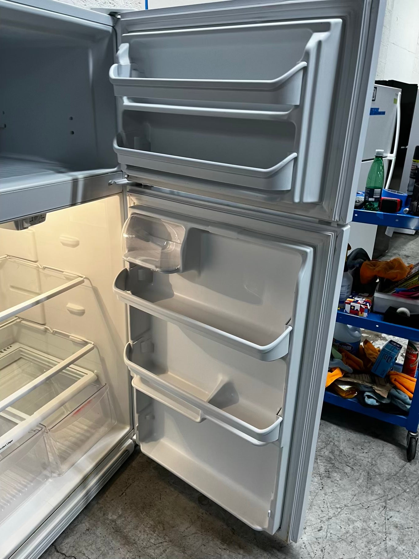 * 🎉 Black Friday ⚡️ Kenmore top freezer refrigerator in white no ice maker 30" #RF39441B