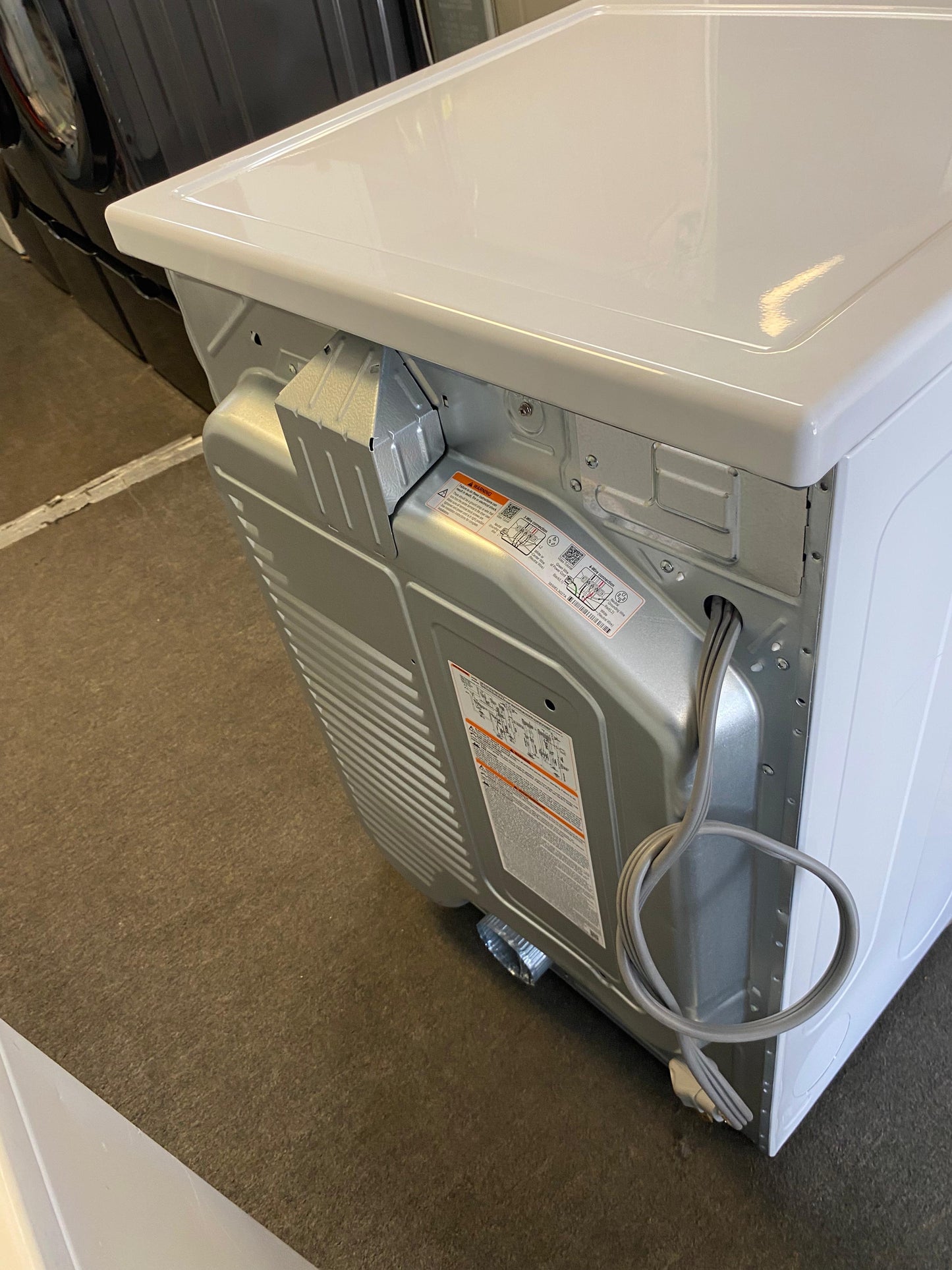 LG new Open Box 📦 Scratch & dent mix & match 4.5 cu. ft.  Large Capacity Front Load Washer -& 7.4 cu. ft. Large Capacity Front Load Electric Dryer - White mix & match Set / stock number #WDE774A3