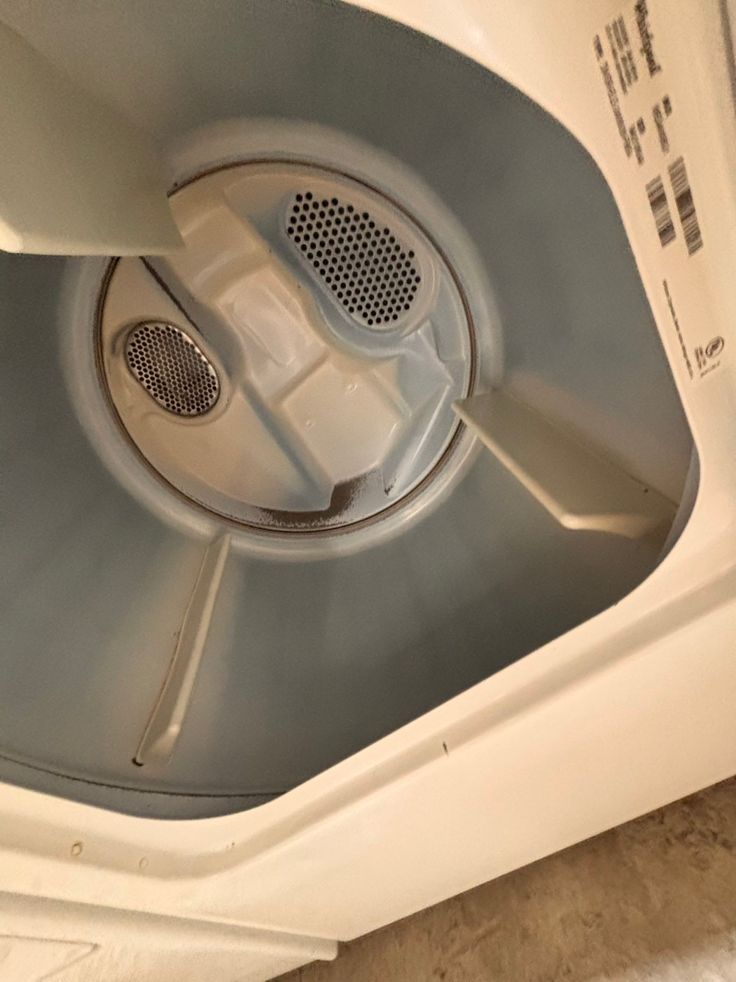 >*whirlpool side x side large capacity electric 220v dryer  in white 27” Refurbished #ED85S1B