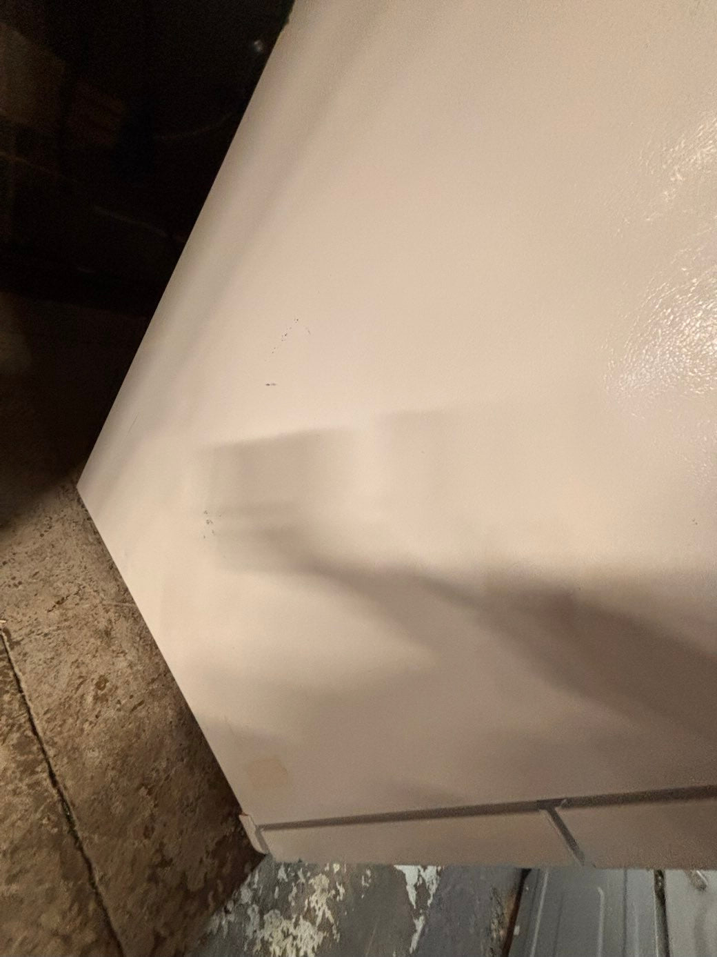 }}Samsung used-Refurbished 36”w x69h x 30” 4 doors  refrigerator white  w/ice & water dispenser  (👀The numbers on the screen are only partially visible).  #SSWF73B