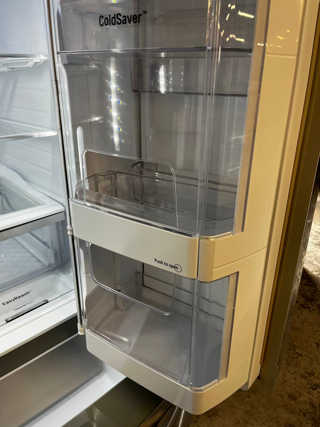 🎄Holiday Sale 🎁Used | Refurbished LG 36” French door refrigerator stainless steel *NO ice maker or water dispenser r- stock number #RF222941B