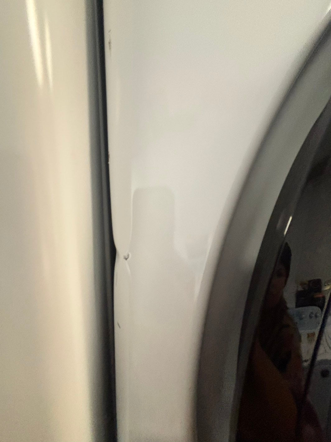 -Samsung steam white color washer 4.5 cu ft & steam dryer 7.5 cu ft set electric 220v front load stackable or side by side -sensor dry HE  #WD1921VL