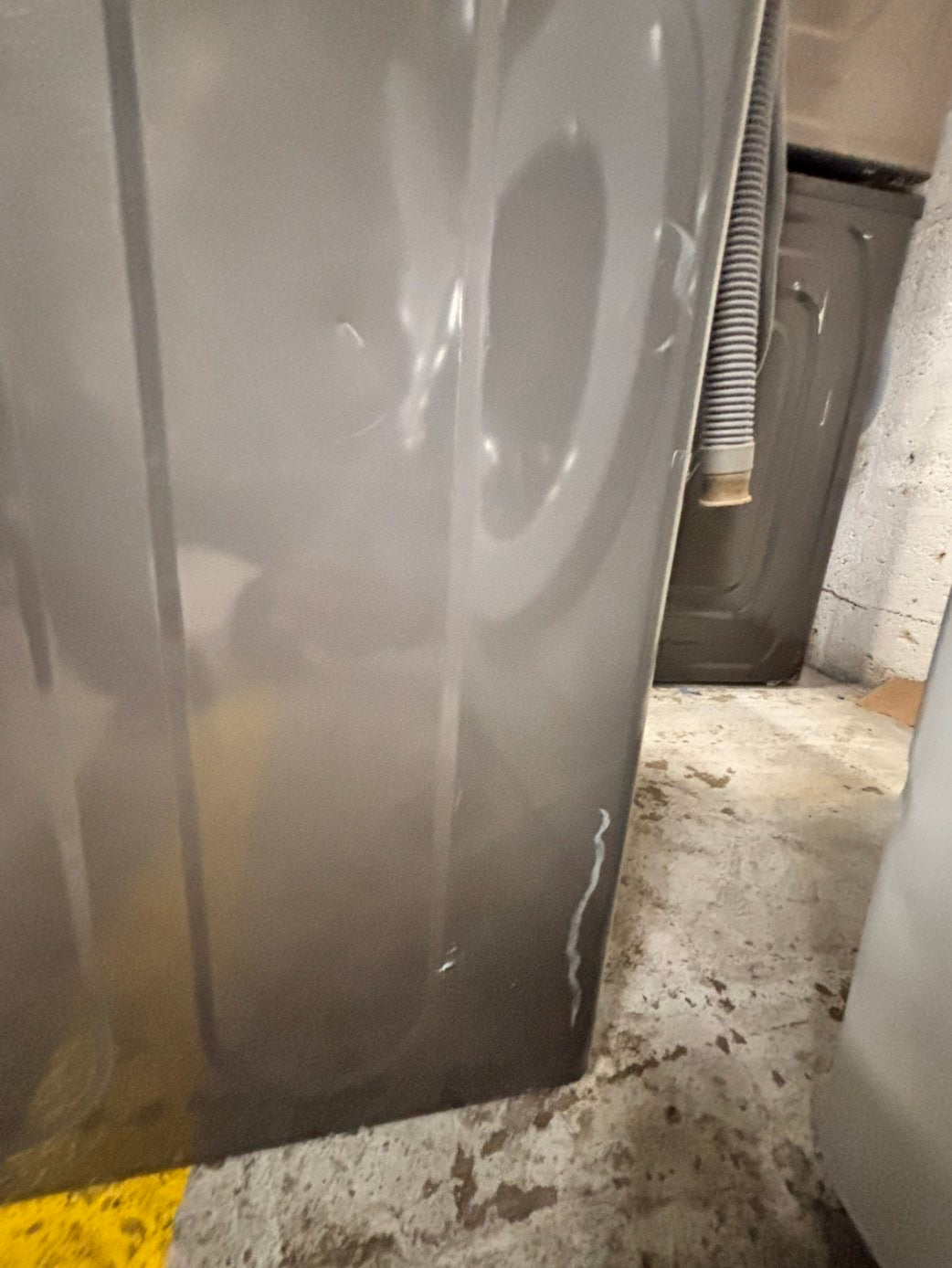 >💥Samsung silver  washer 4.5cu. ft. Large capacity, 27” stackable or side by side  used-refurbished         #SSD5GAB