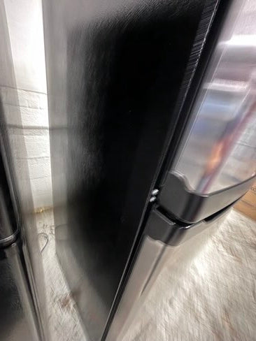 }sale🔥Whirlpool 30”18cu.ft -top freezer refrigerator steel color working 💯 with warranty -used refurbished 30” #TFW99PB